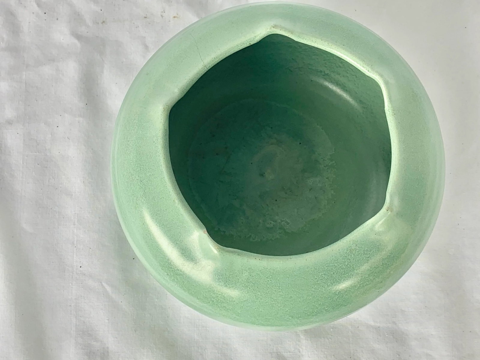 Vintage Mint Green Bowl - 7