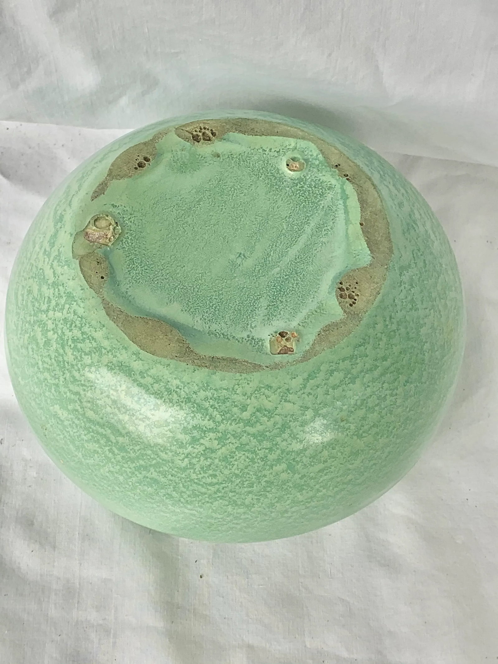 Vintage Mint Green Bowl - 8