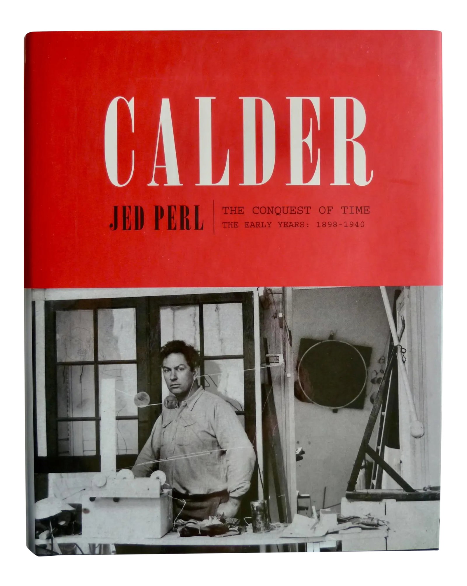 Calder: The Conquest of Time Book: Calder: The Conquest of Time, by Jed Perl. New York: Knopf, 2017. First printing. A giant, 690 page tribute to Alexander Calder's early career, the first of two volumes, concentrating on the years fro