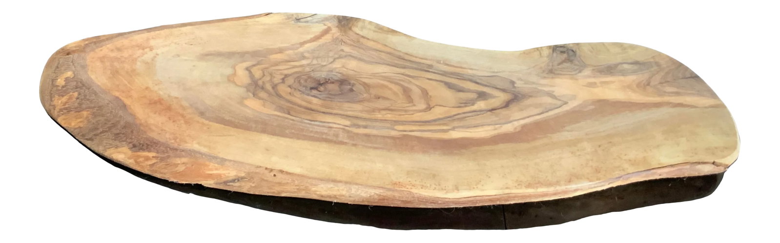 1970s Rustic Wooden Charcuterie Board With Live Edges: Rustic Wooden Charcuterie Board With Live Edges Serve your fruit and cheeses or meats on this heavy rustic charcuterie board. Love the live edge! Perfect for entertaining indoors or outside. (Yes we