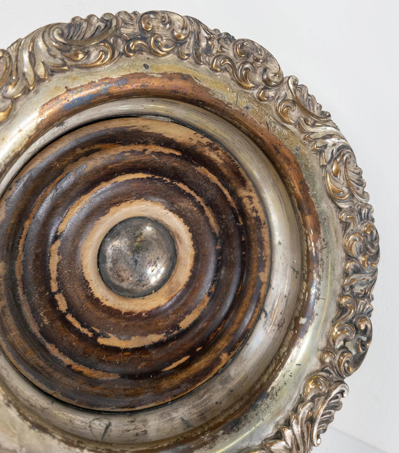 Late 19th Century English Sheffield Silver Plate Wine Coaster - 4