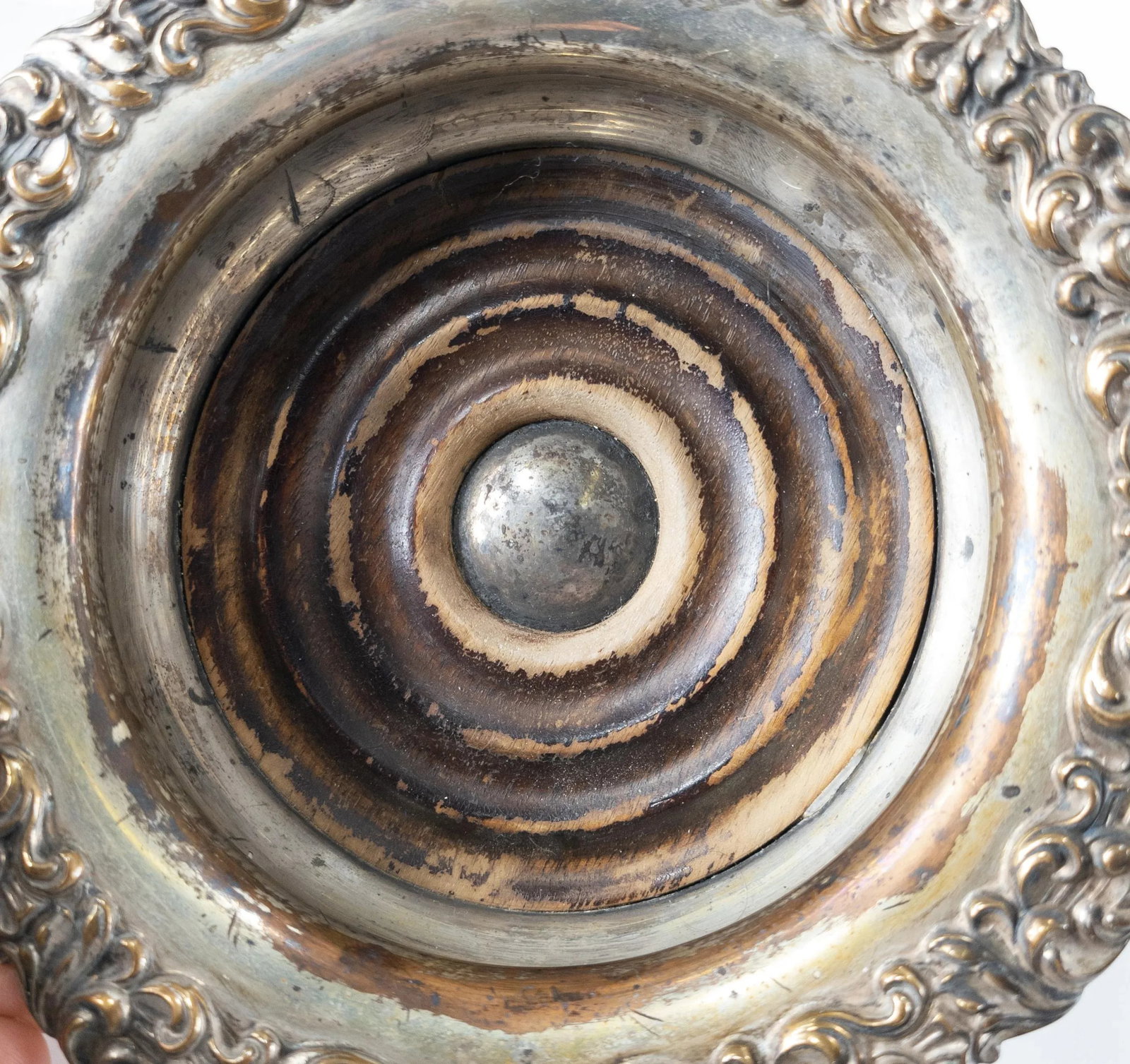 Late 19th Century English Sheffield Silver Plate Wine Coaster - 6