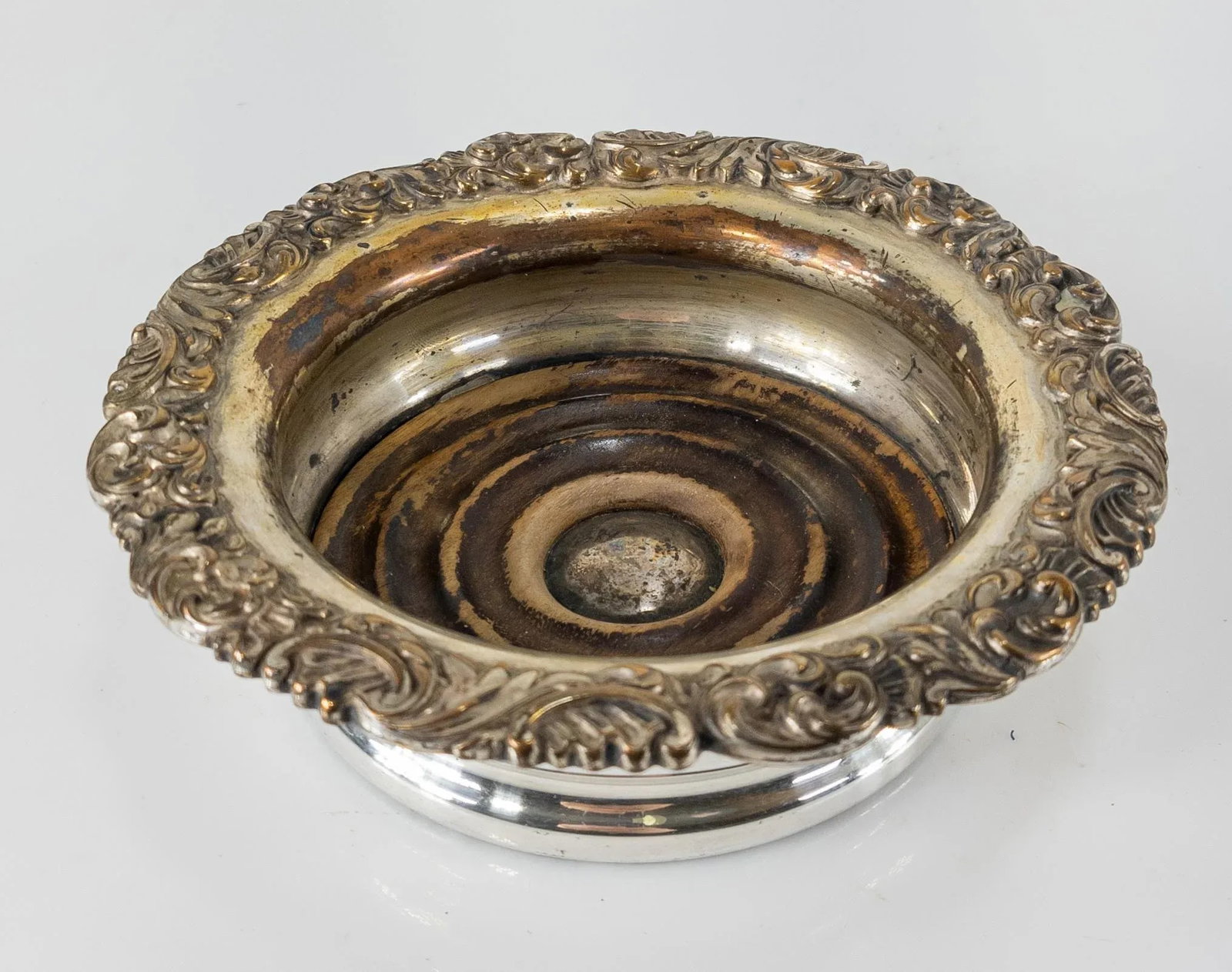 Late 19th Century English Sheffield Silver Plate Wine Coaster - 7