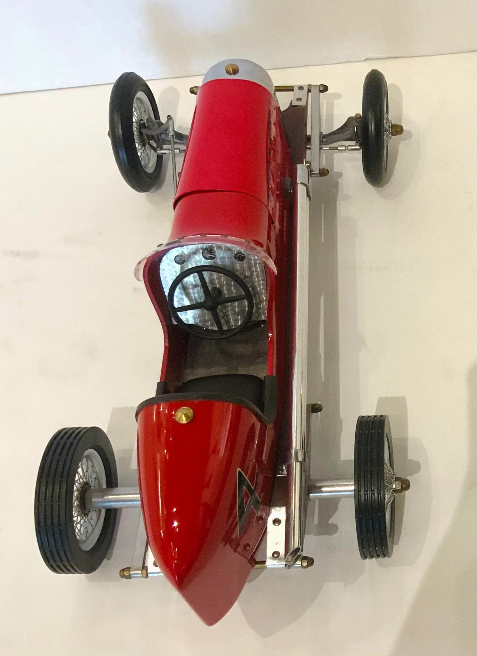Style Red Polished Bantam Midget Model Car - 4