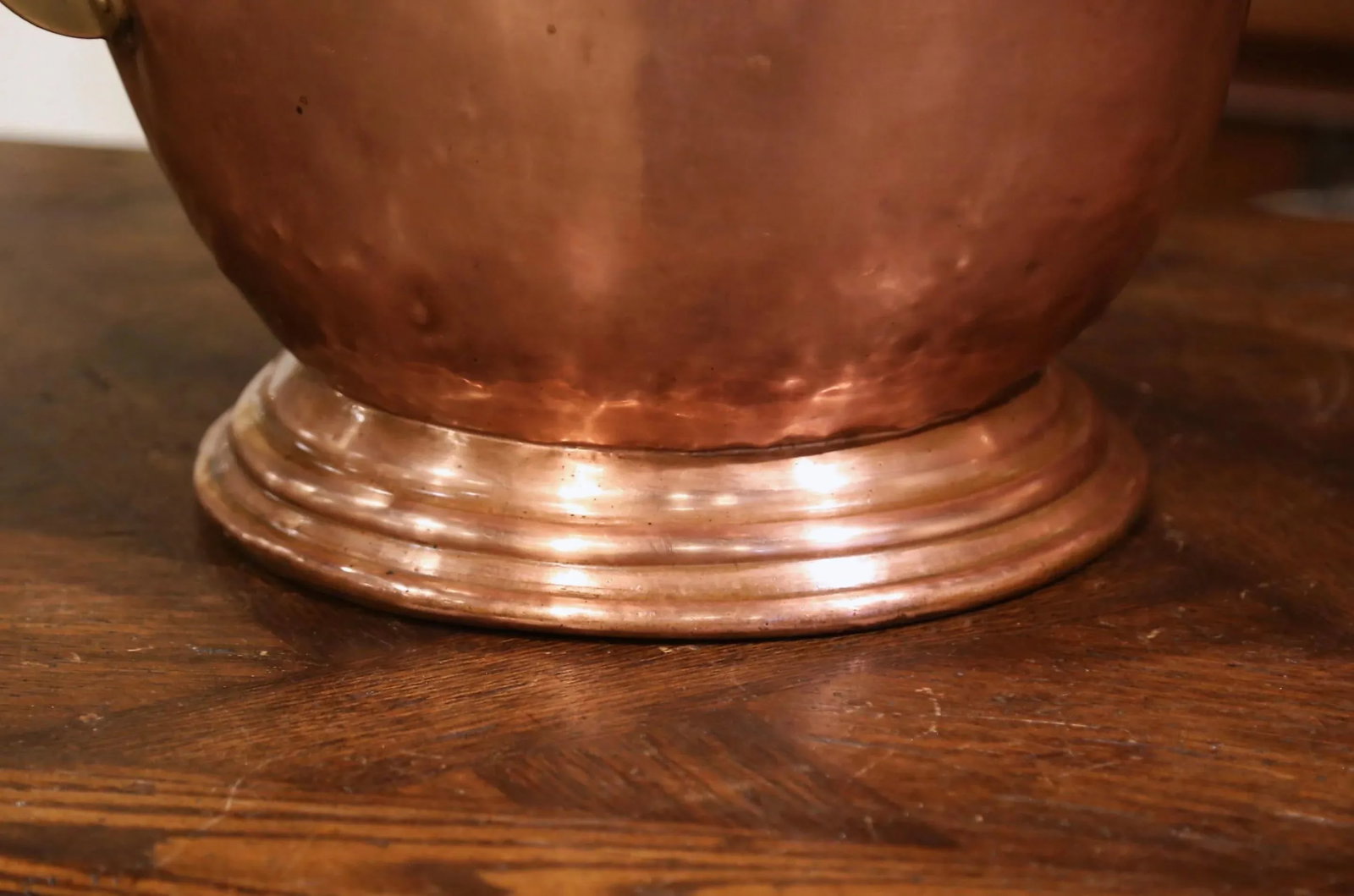 19th Century English Victorian Copper and Brass Coal Bucket - 6