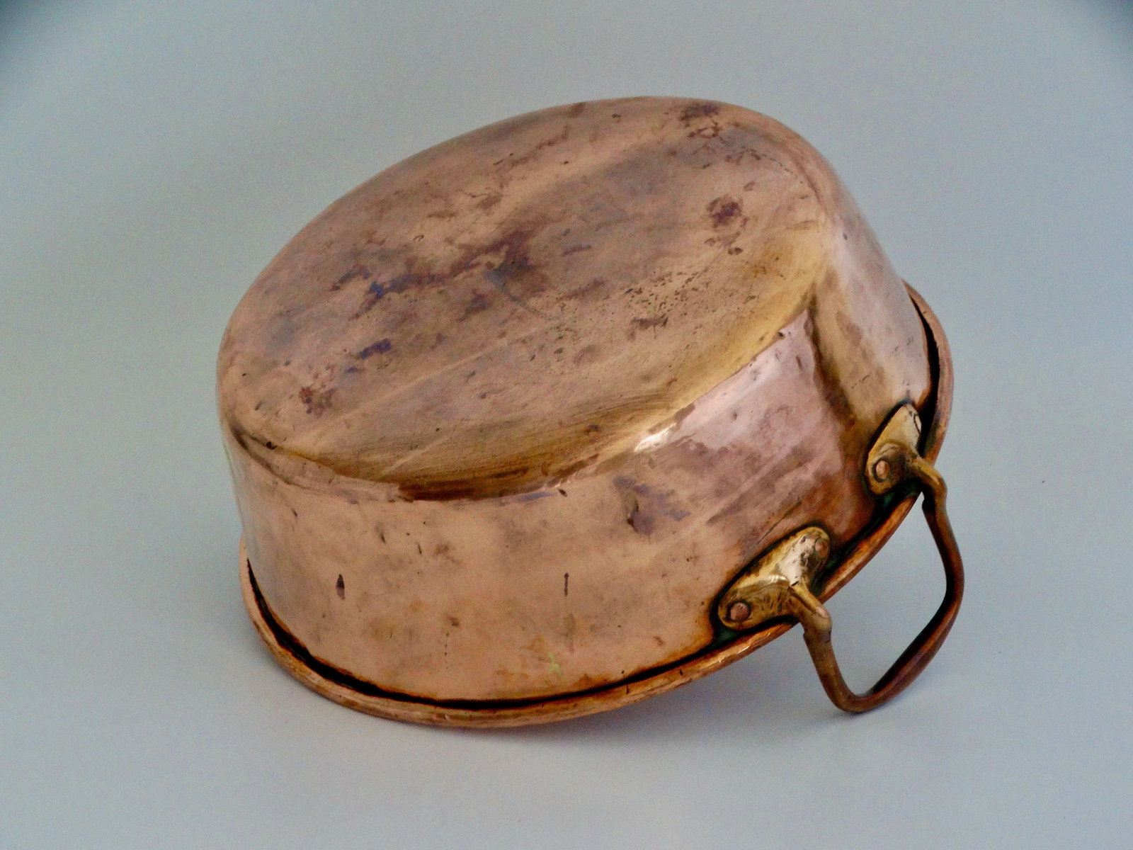 19th-Century Large French Copper Pan - 6