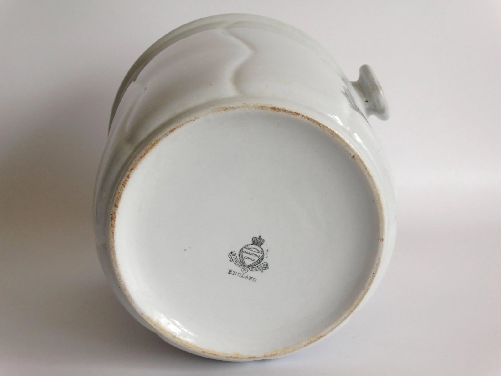 Antique English Ironstone Jardiniere Centerpiece - 6