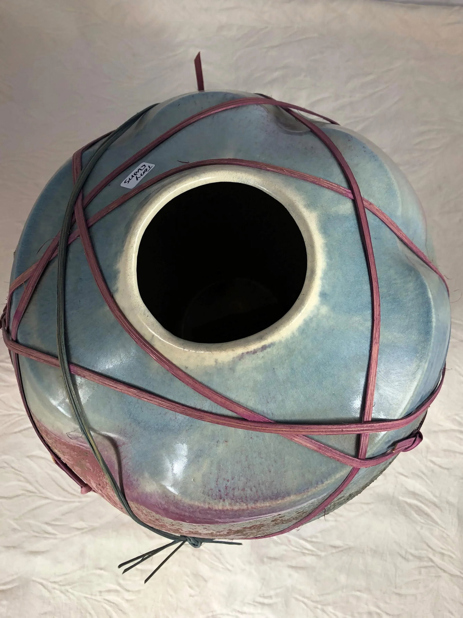 Mid 20th Century Tony Evans Raku Oversized Vessel - 10
