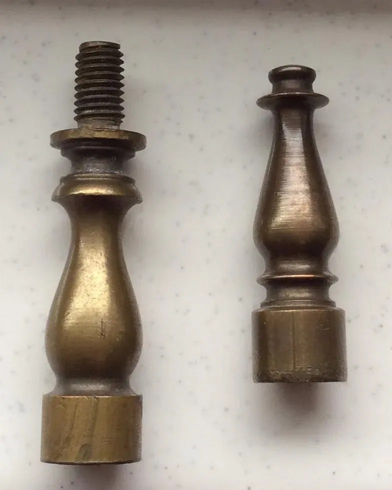 Metal Candlestick Lamp - 6