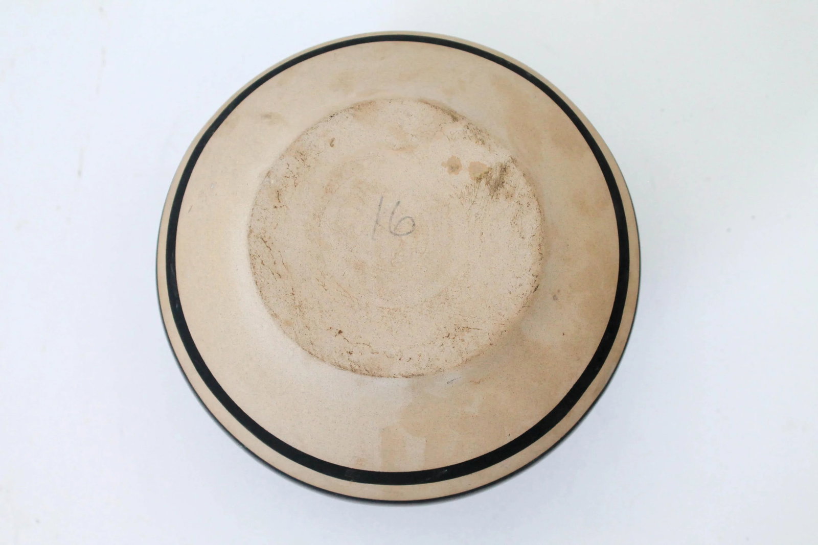 Vintage Brown Pottery Vessel - 4