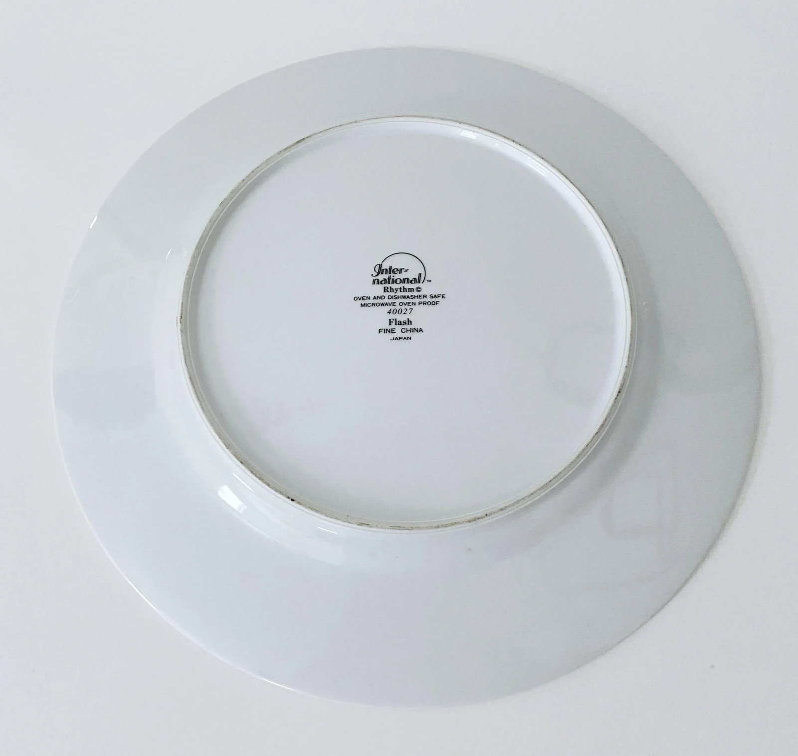 1980s Modern International Rhythm "Flash" China Platter - 2