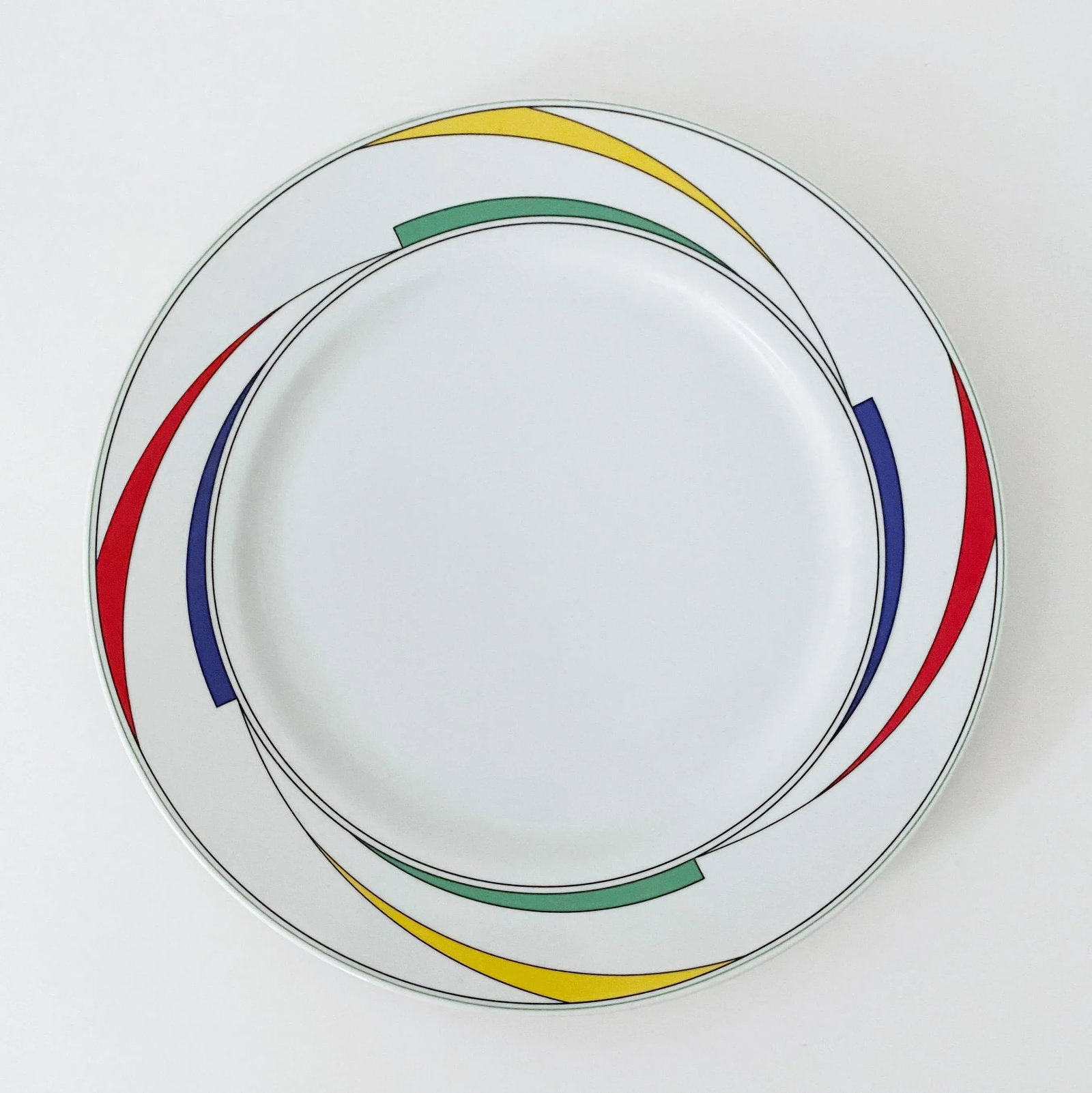 1980s Modern International Rhythm "Flash" China Platter - 3