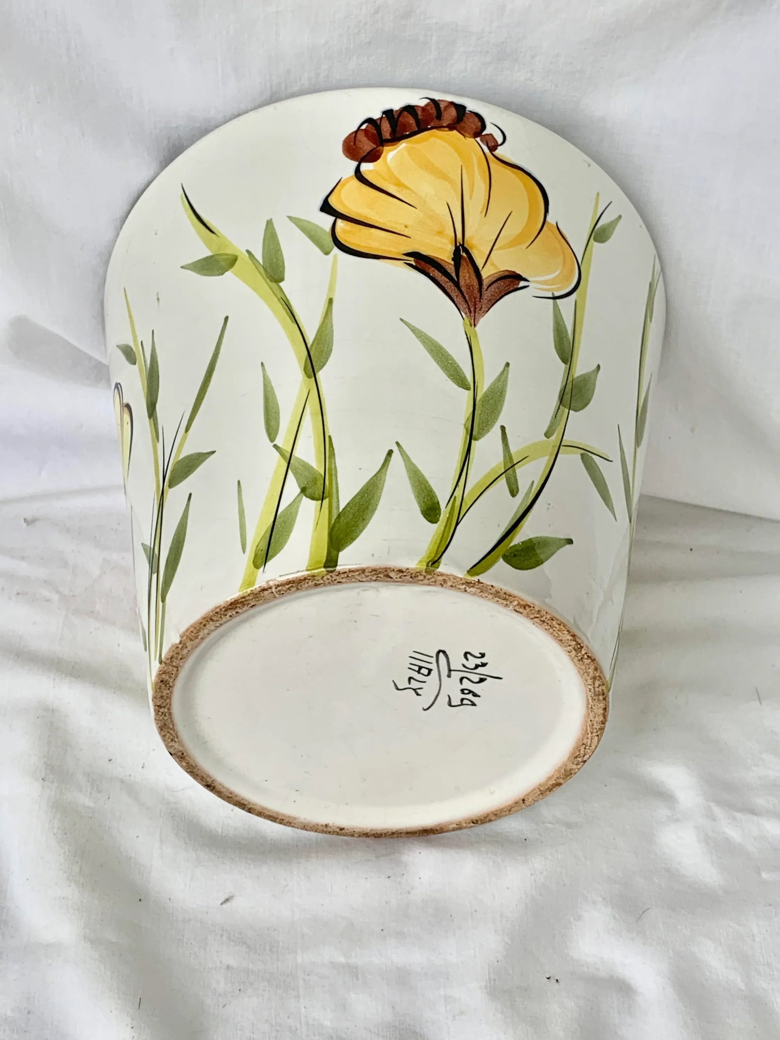 Vintage Italian Floral Cachepot - 6