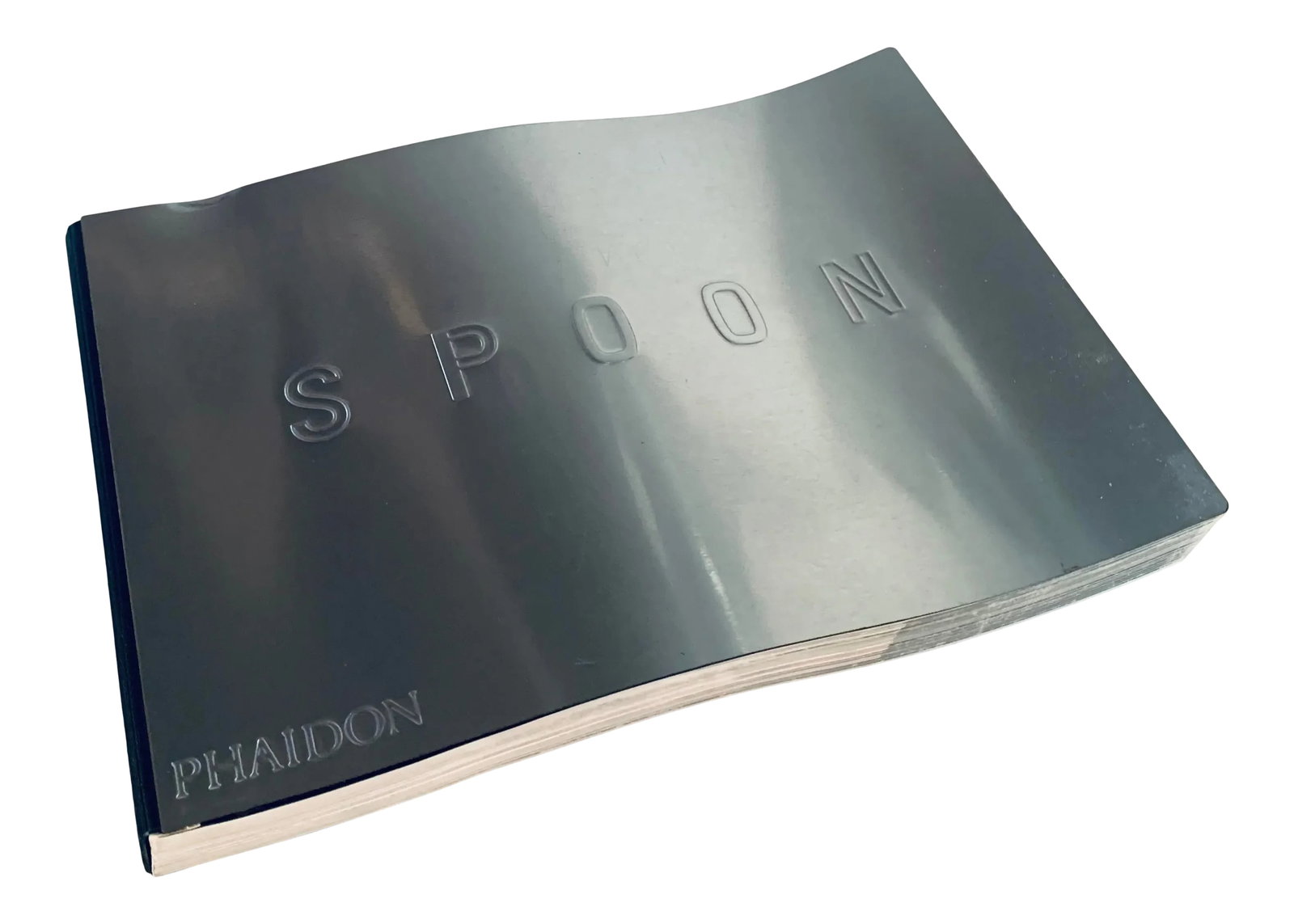 Special Y2k Edition Spoon by Ron Arad for Phaidon Book: Spoon is a definitive view of new product design, presenting the work of 100 exceptional designers who have emerged on an international platform as recently as the last five years: these are selected