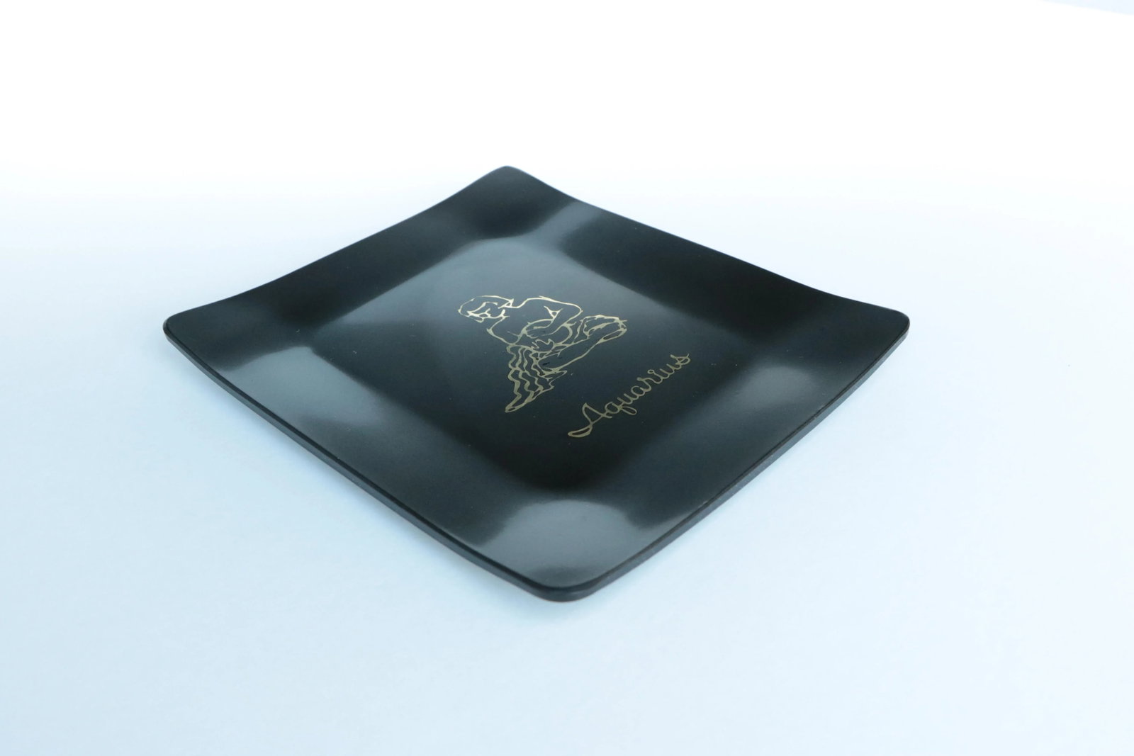 Couroc of Monterey Aquarius Zodiac Cocktail Tray - 2