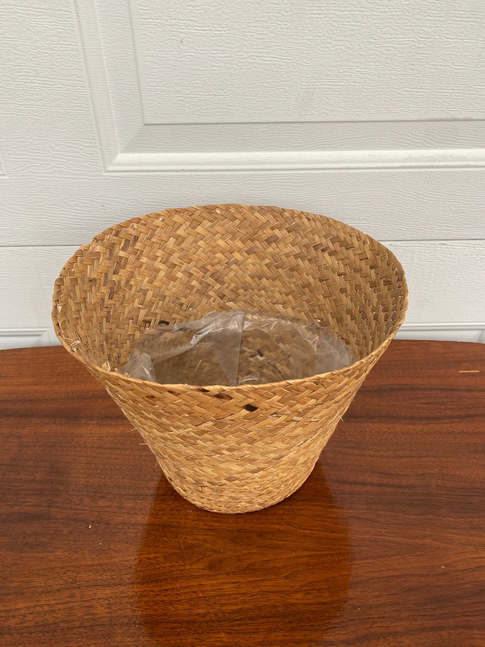 Hand Woven Rattan Wicker Grass Basket - 2