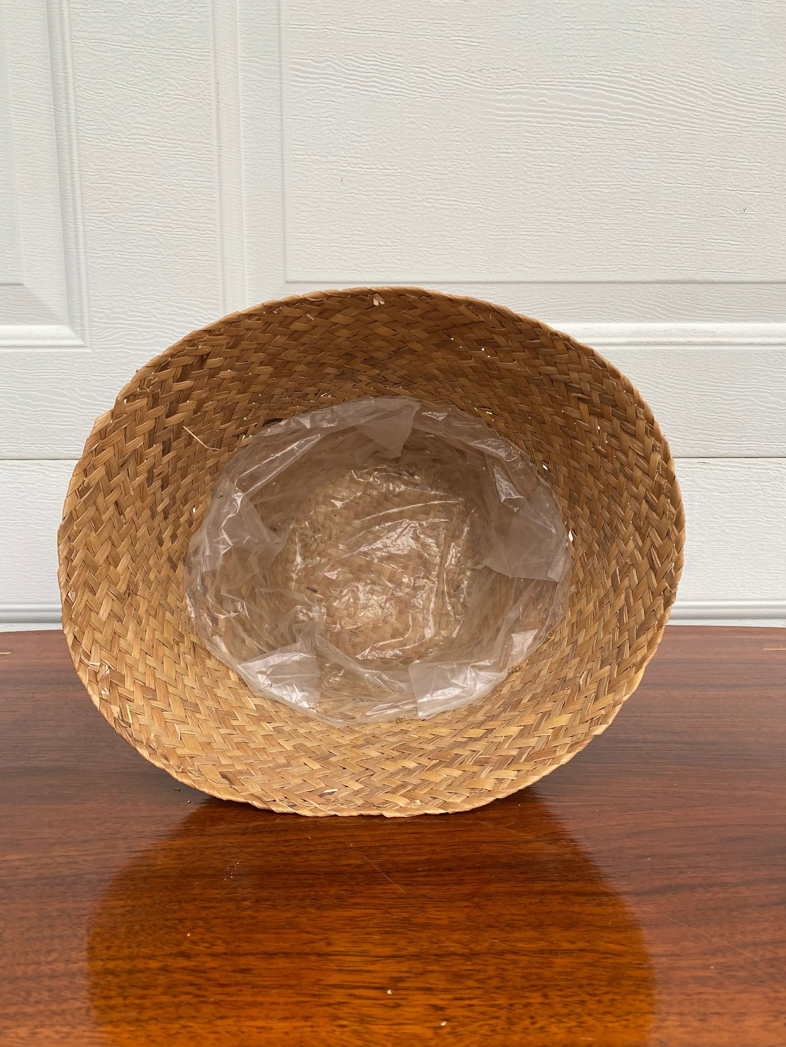 Hand Woven Rattan Wicker Grass Basket - 3