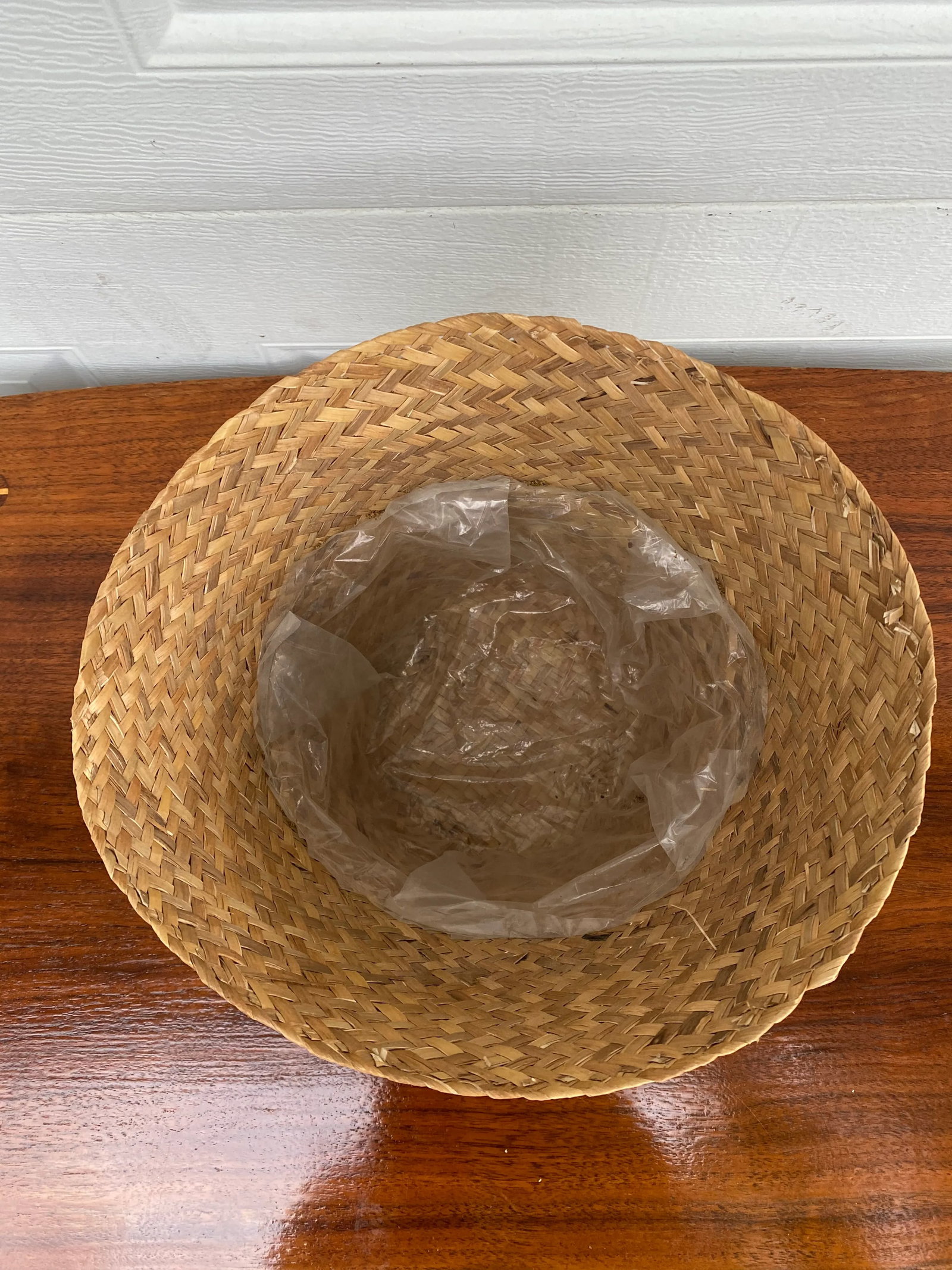 Hand Woven Rattan Wicker Grass Basket - 5