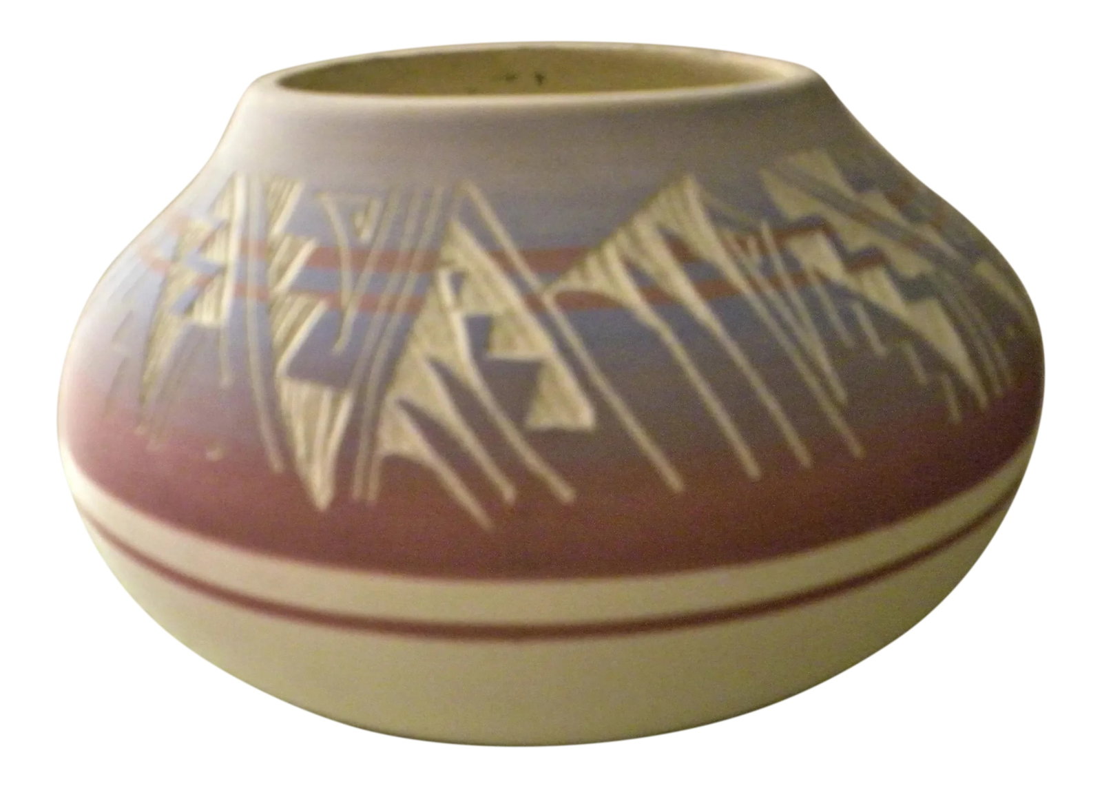 1980s D Lee Navajo Usa Santa Fe Nm Mesa Verde Pottery Hand Made Bowl: D Lee Navajo USA Hand Made Bowl Santa Fe NM Mesa Verde Pottery Vtg 80s. Perfect for gift-giving. The bowl was a gift, purchased on a trip to the Southwest, New Mexico area in the 1980s. Never used,