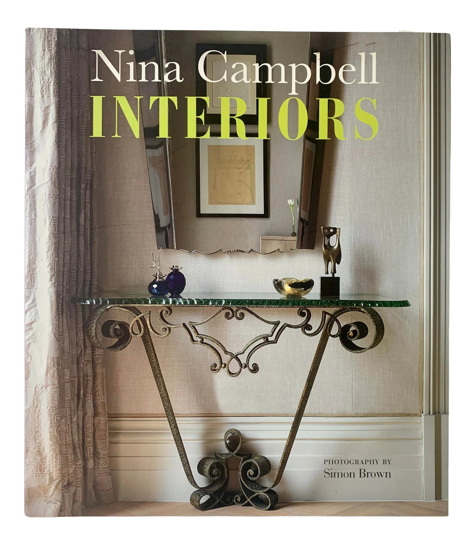 2013 Interiors, by Nina Campbell, Cico Books, Inscribed and Signed: A prominent decorator and eight of her recent projects Condition: Alterations: Original Condition Unaltered Imperfections: Some Imperfections Condition Notes: Slight tear to jacket at top of spine