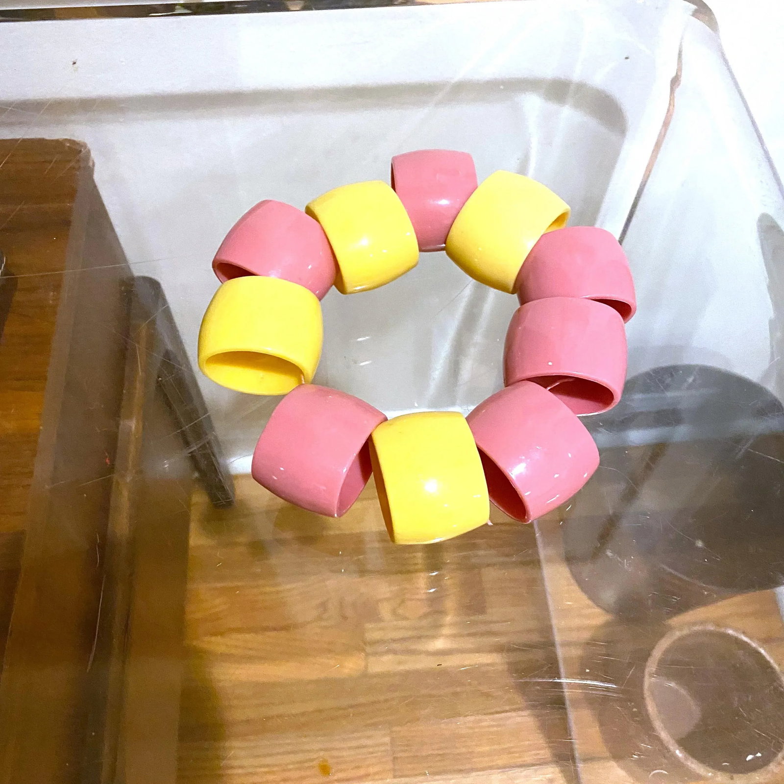 Postmodern Pastel Napkin Rings - 2