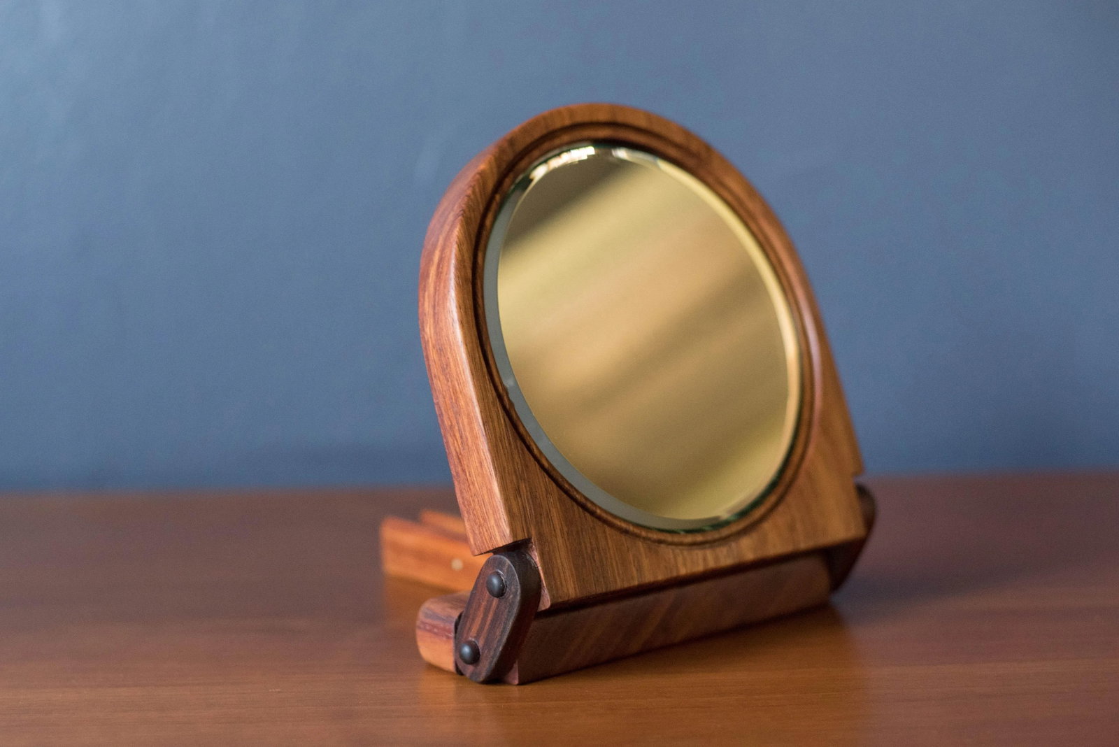 Vintage Studio Koa Wood Foldable Mirror - 12
