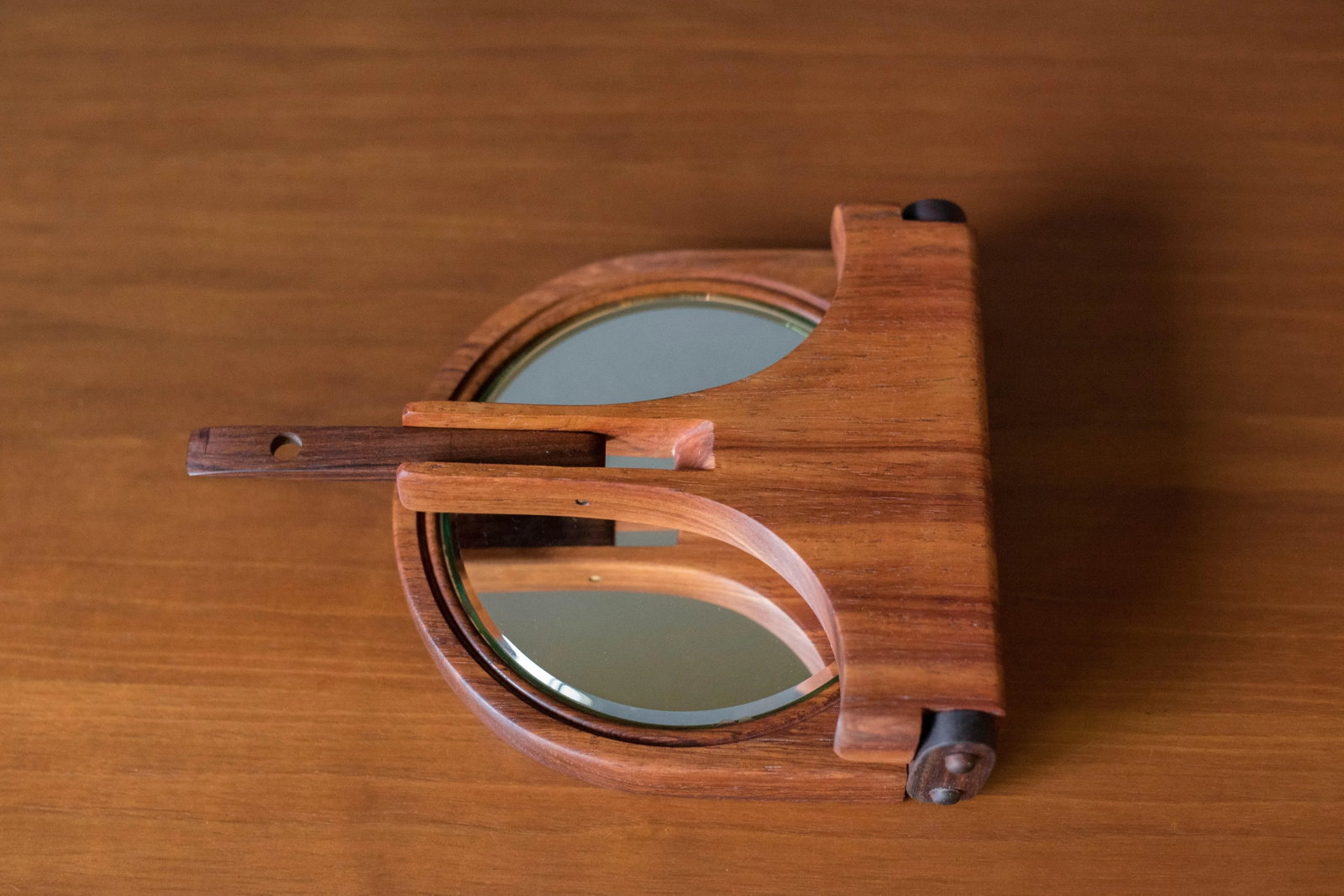 Vintage Studio Koa Wood Foldable Mirror - 5