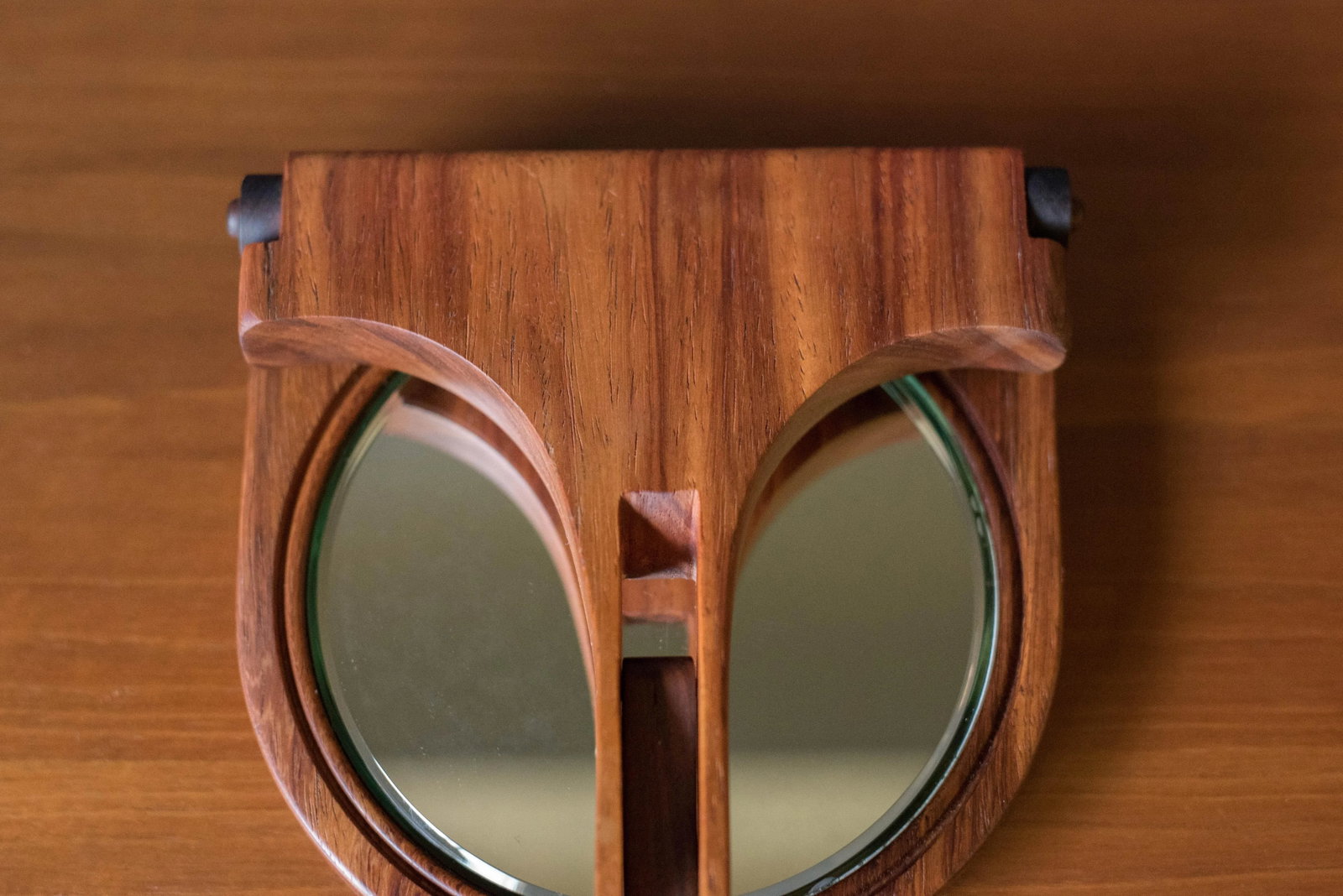 Vintage Studio Koa Wood Foldable Mirror - 9
