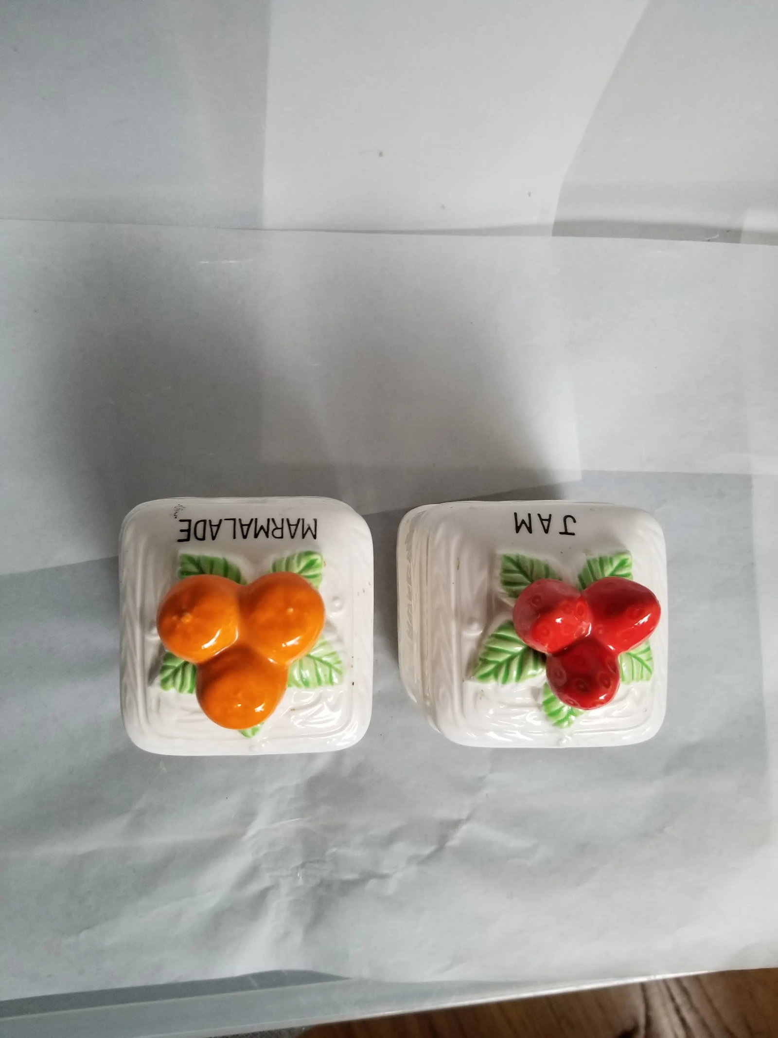 1960s Retro Marmalade & Jam Jars- a Pair - 3