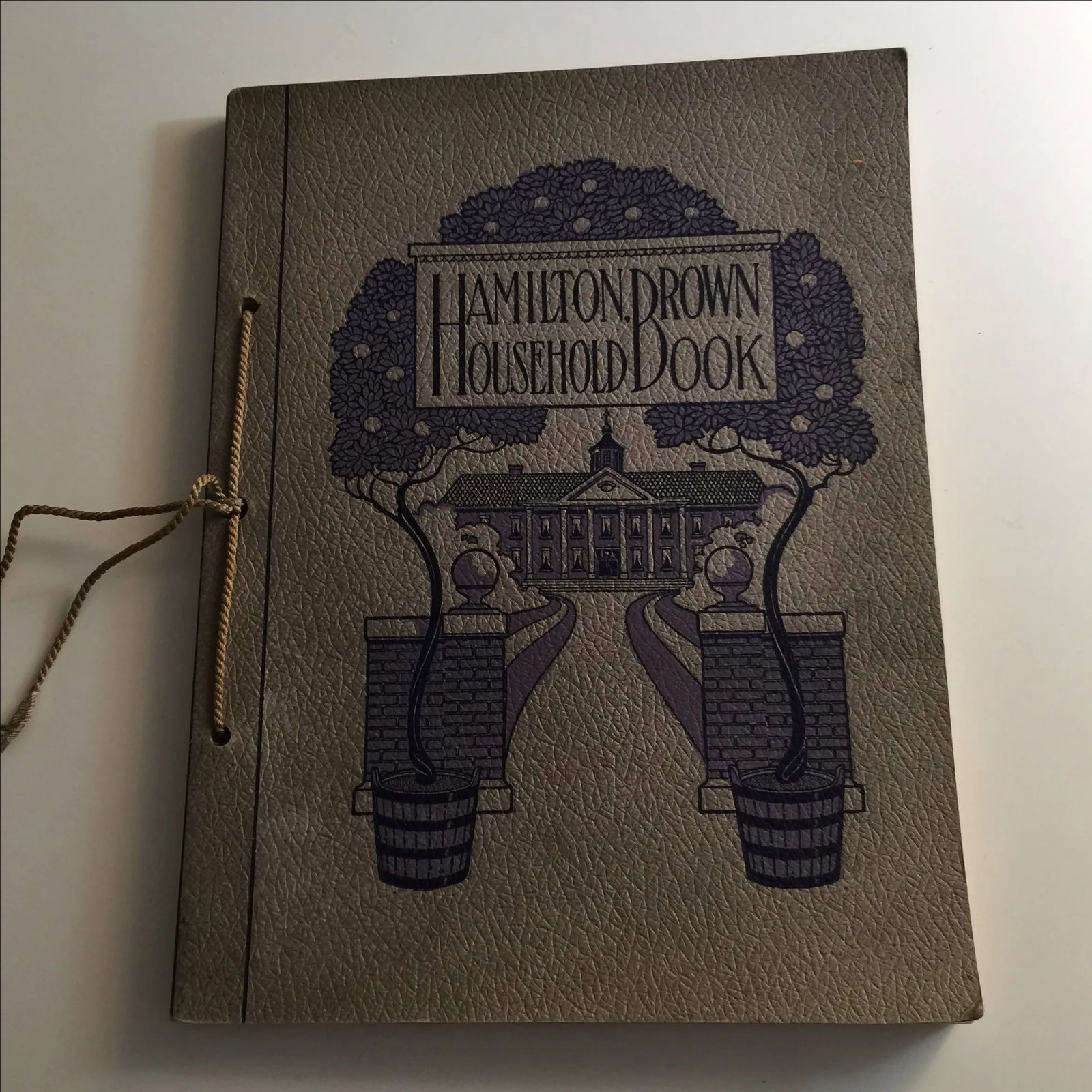 Hamilton Brown Household Book - 2