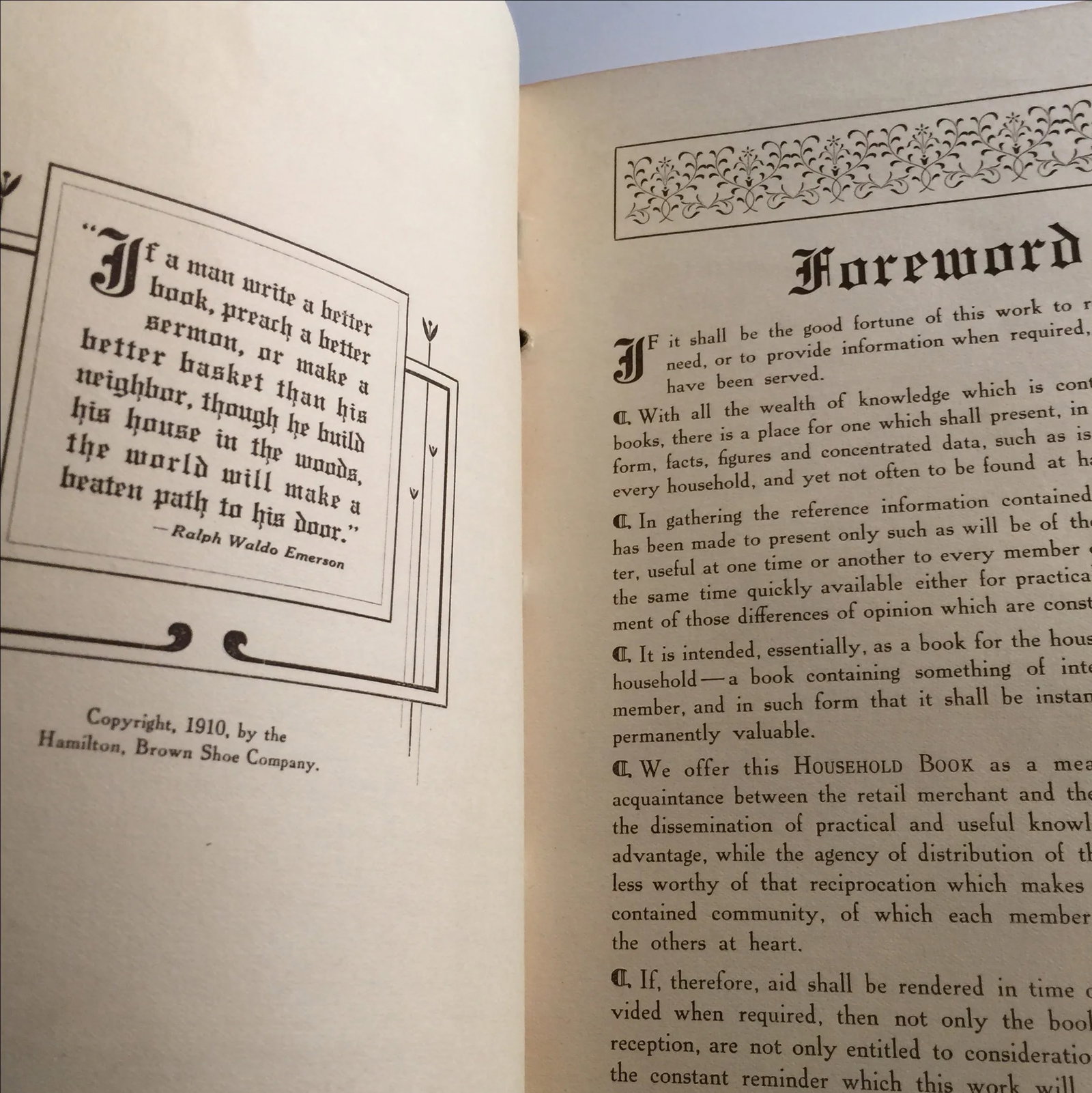 Hamilton Brown Household Book - 4
