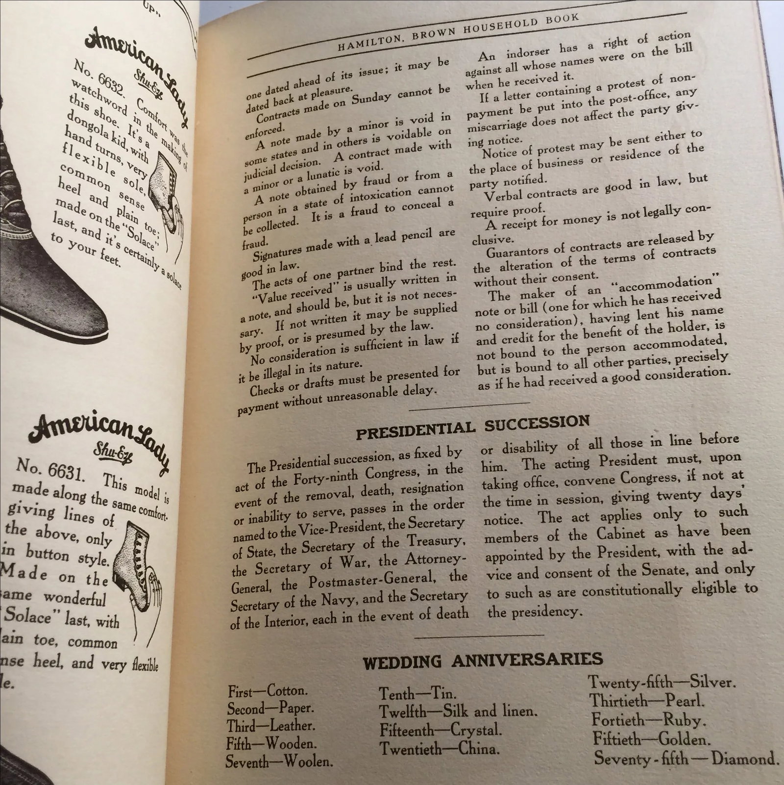 Hamilton Brown Household Book - 6