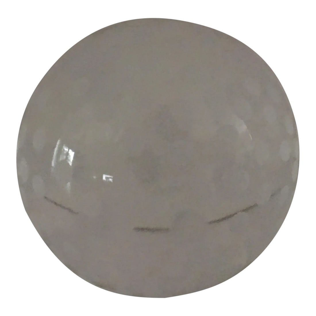 Tiffany and Co. Crystal Golf Ball Paper Weight: Tiffany & Co Crystal frosted golf ball paperweight . Measures 2.5" x2.5" Etched on bottom Tiffany & Co. Thank you ! Condition: Alterations: Original Condition Unaltered Imperfections: Some