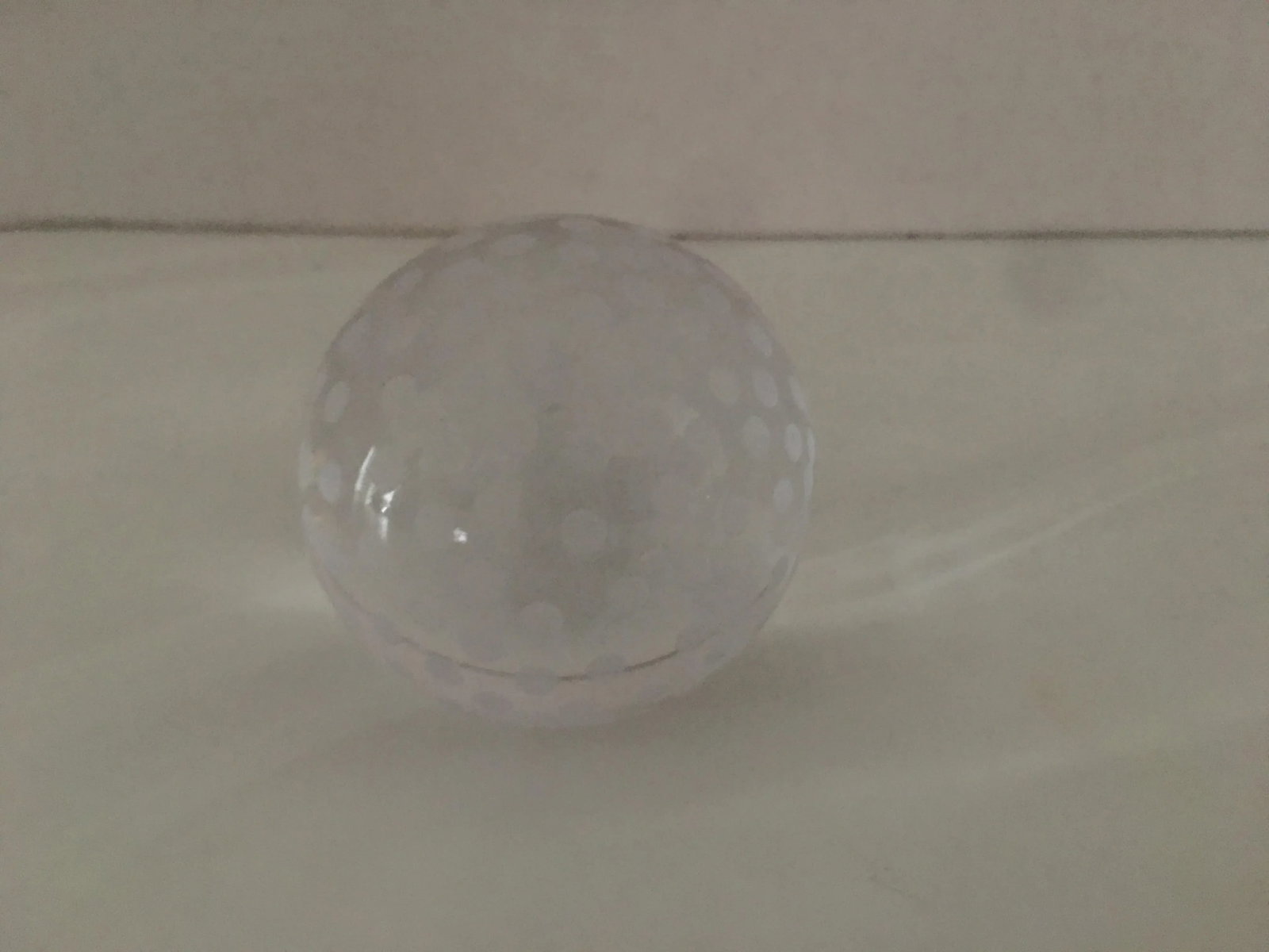 Tiffany and Co. Crystal Golf Ball Paper Weight - 4