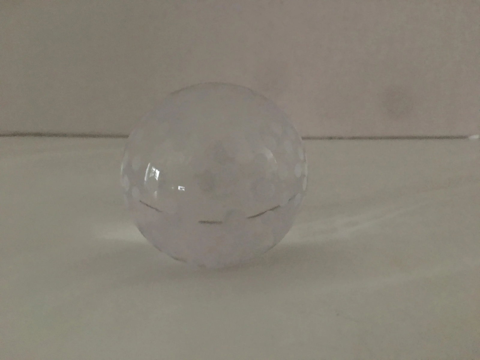 Tiffany and Co. Crystal Golf Ball Paper Weight - 6