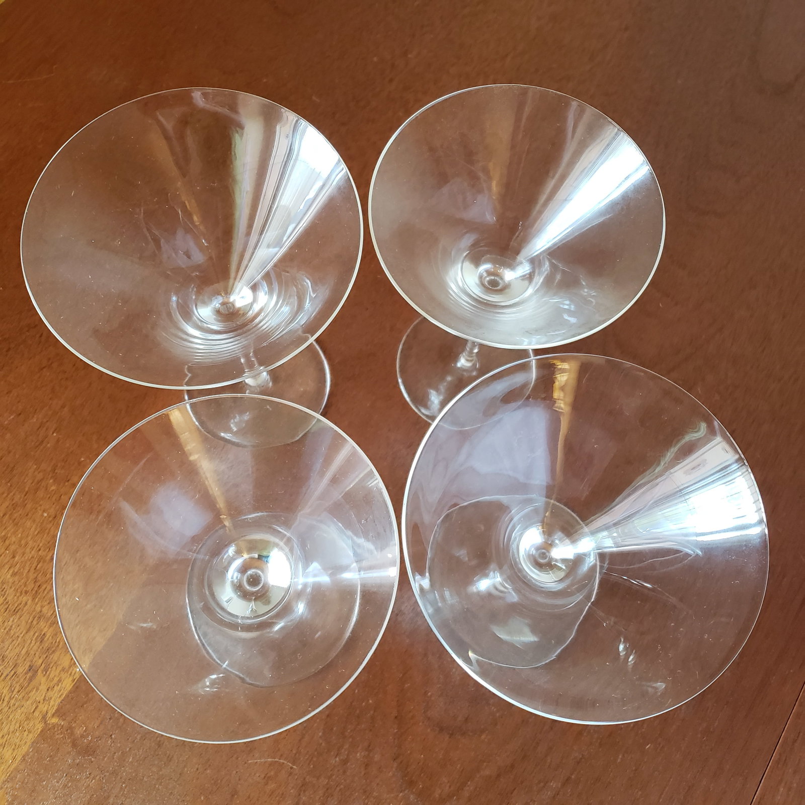 Crystal Martini Glasses - Set of 4 - 3
