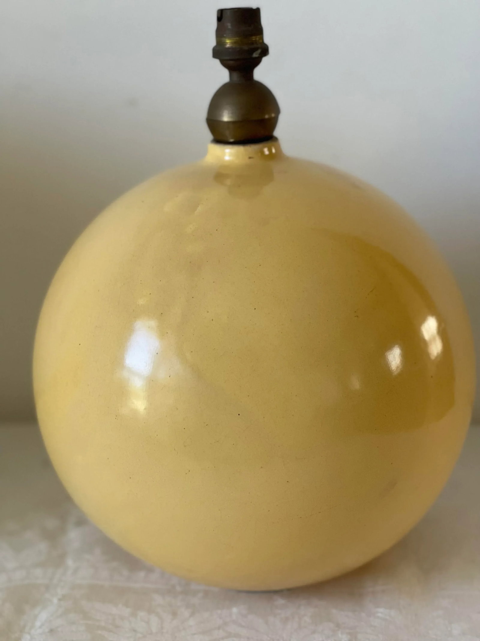 1960s French Modern Ceramic Art Lamp - 9