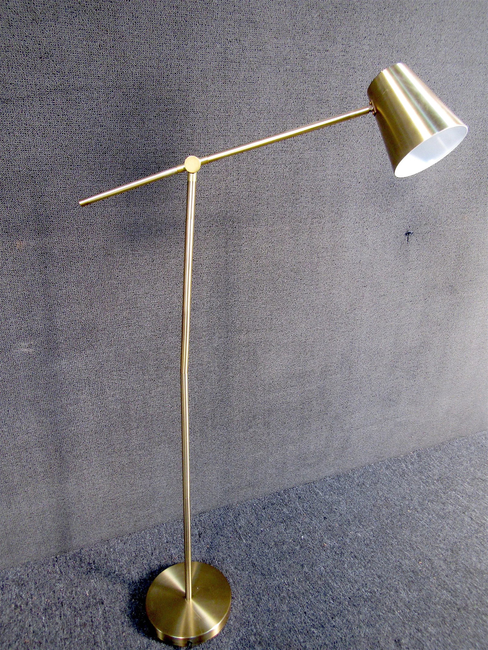 Modern Gold Finish Floor Lamp - 10