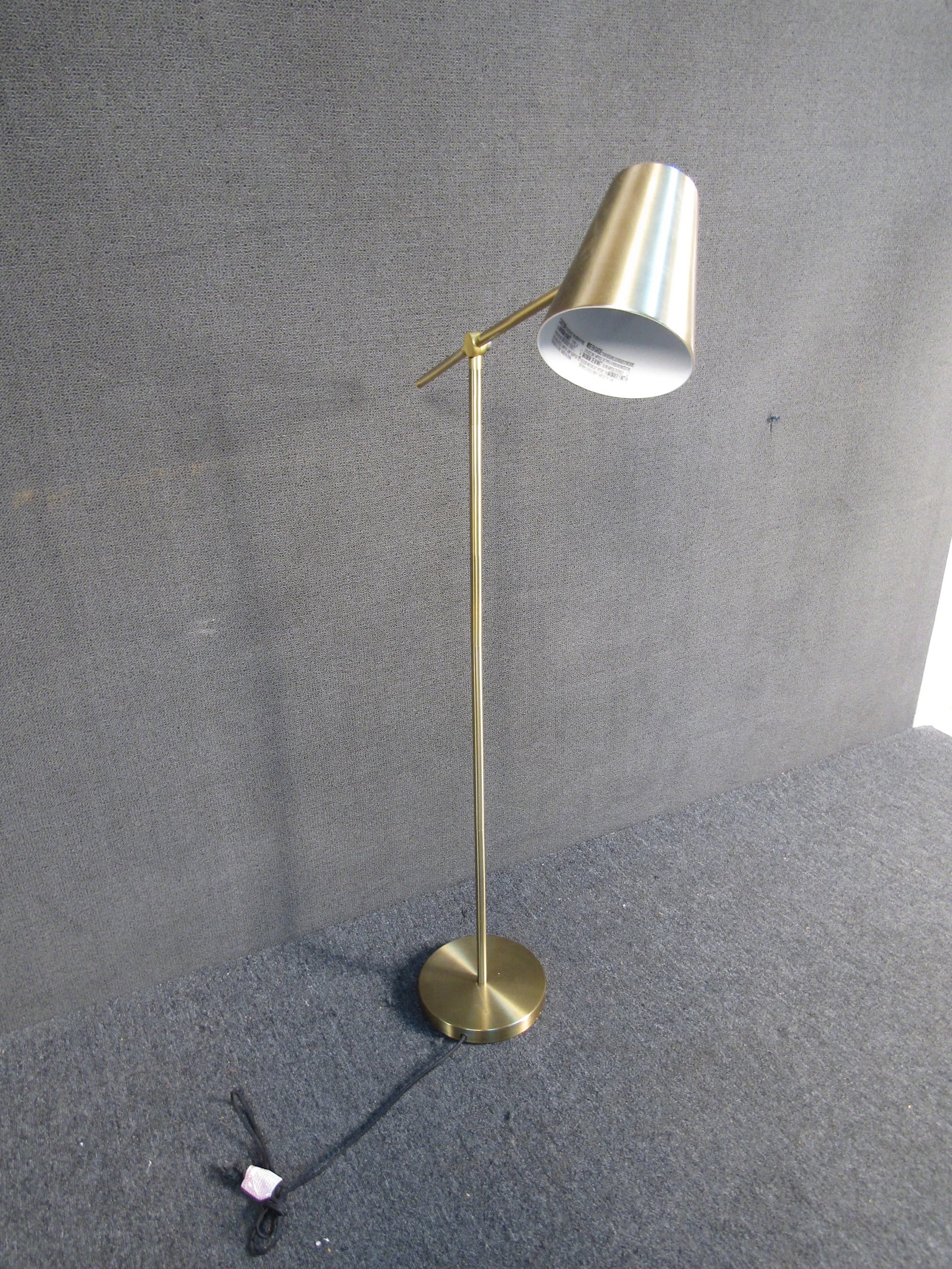 Modern Gold Finish Floor Lamp - 5