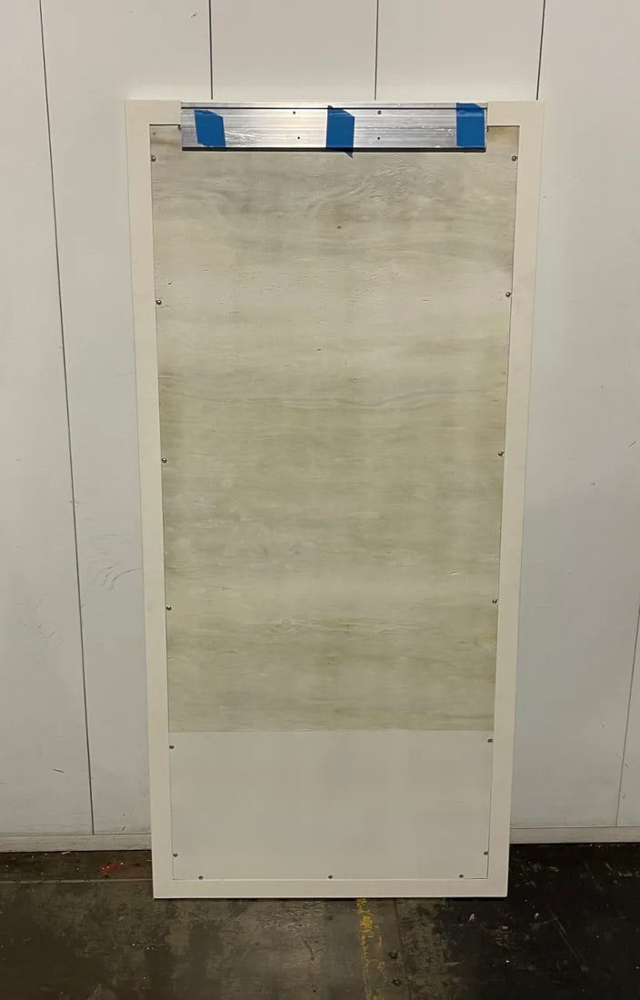 Custom Dressing Mirror in Dove White - 6