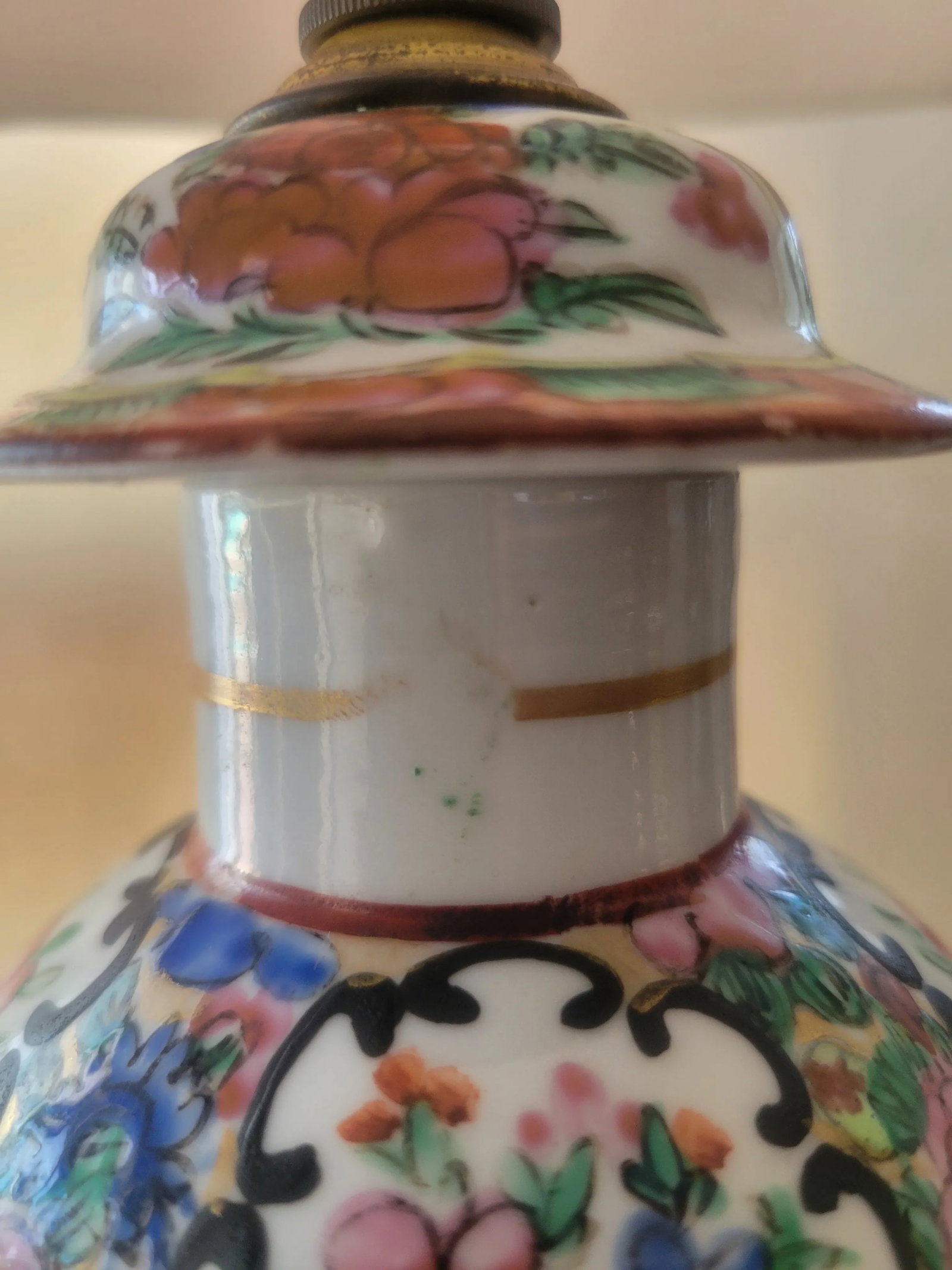 1960s Vintage Asian Inspired Leviton Lamp - 4