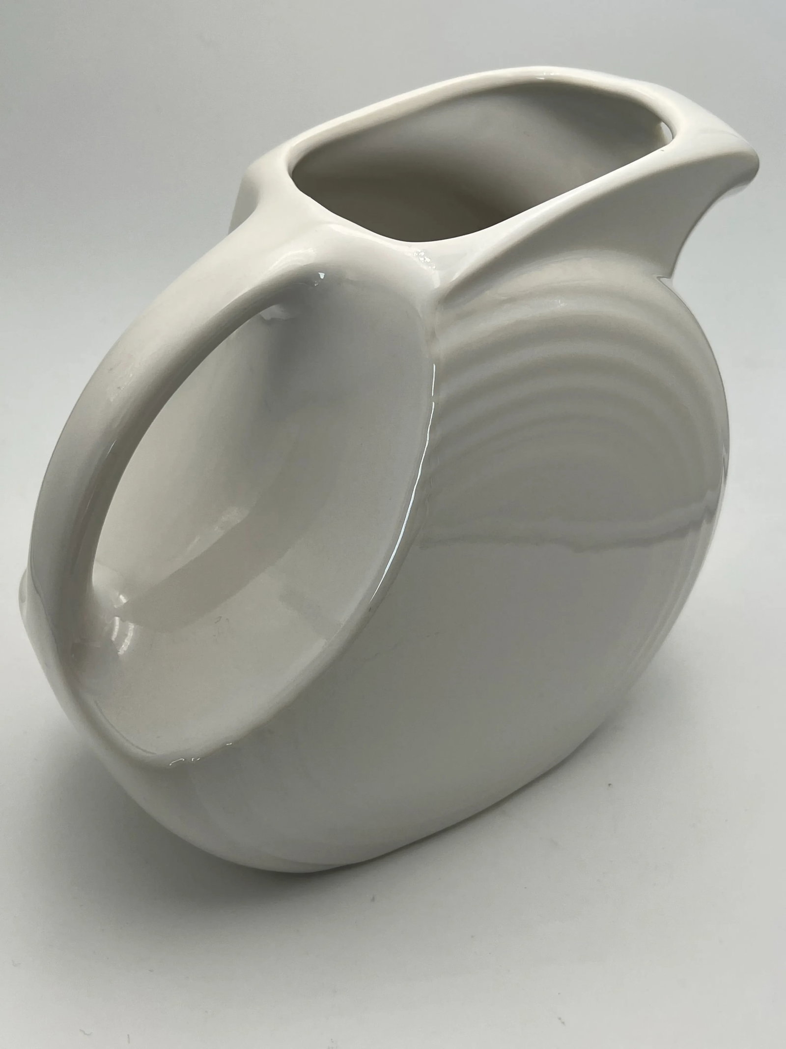 Fiestaware Fiesta Large White Pitcher - 3