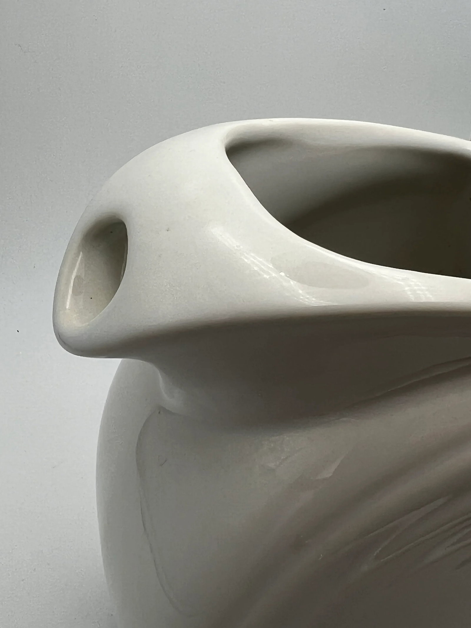 Fiestaware Fiesta Large White Pitcher - 6