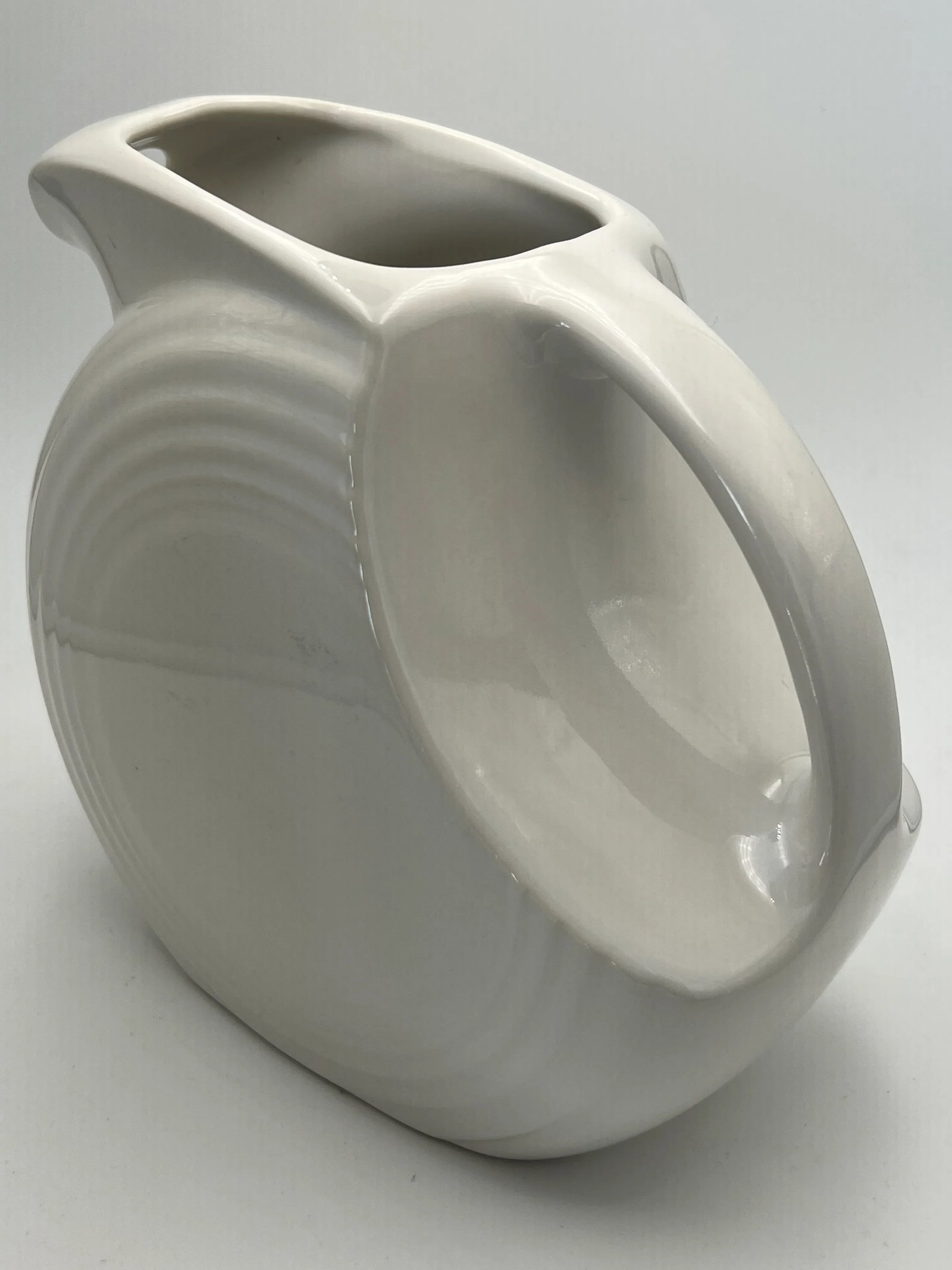 Fiestaware Fiesta Large White Pitcher - 8