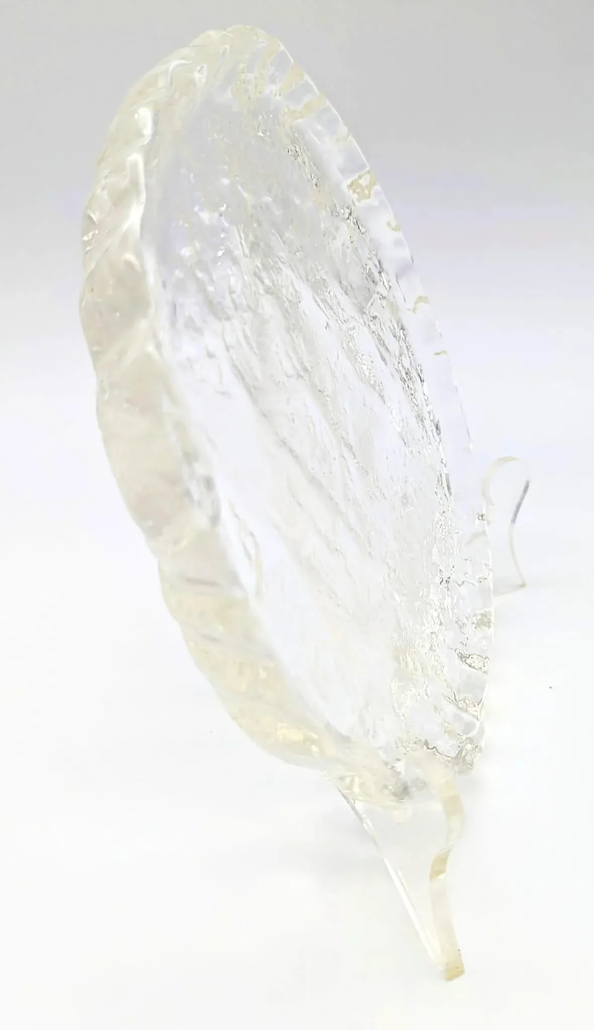 1950s Swedish Glass Cheese Platter - 5