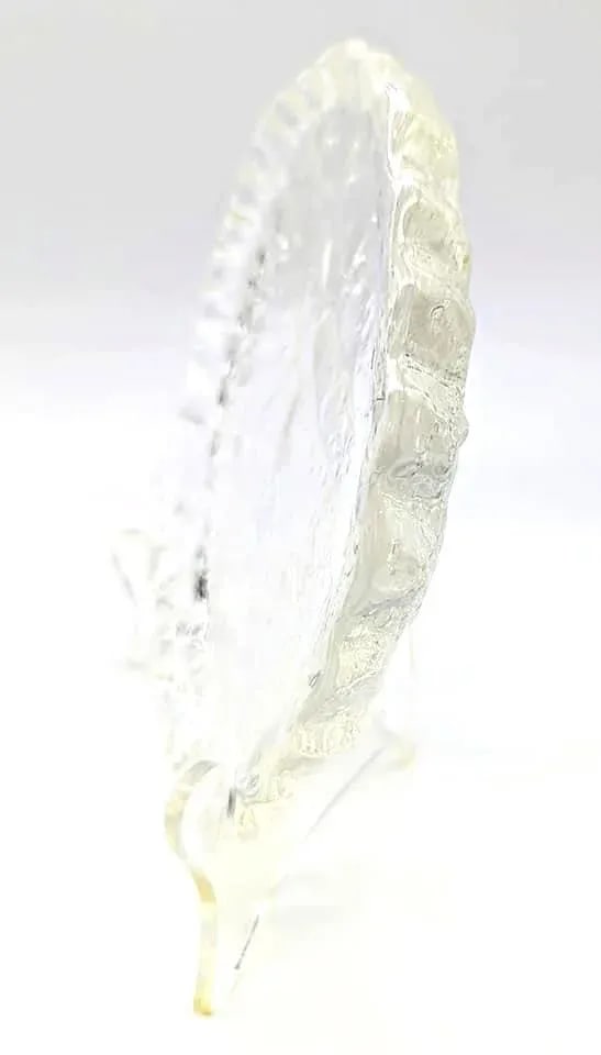 1950s Swedish Glass Cheese Platter - 8