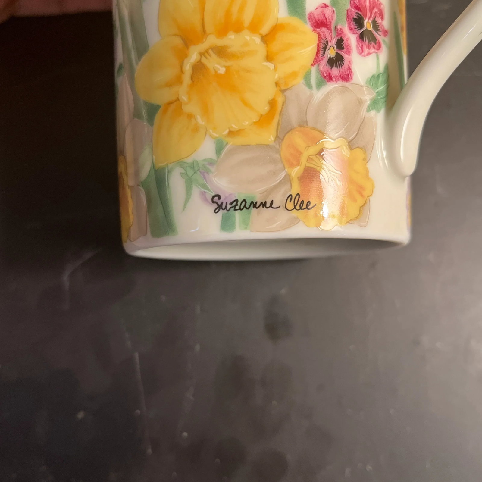 Lenox Bone China Mugs "The Flower Blossom Mug Collection" by Susanne Clee - 12