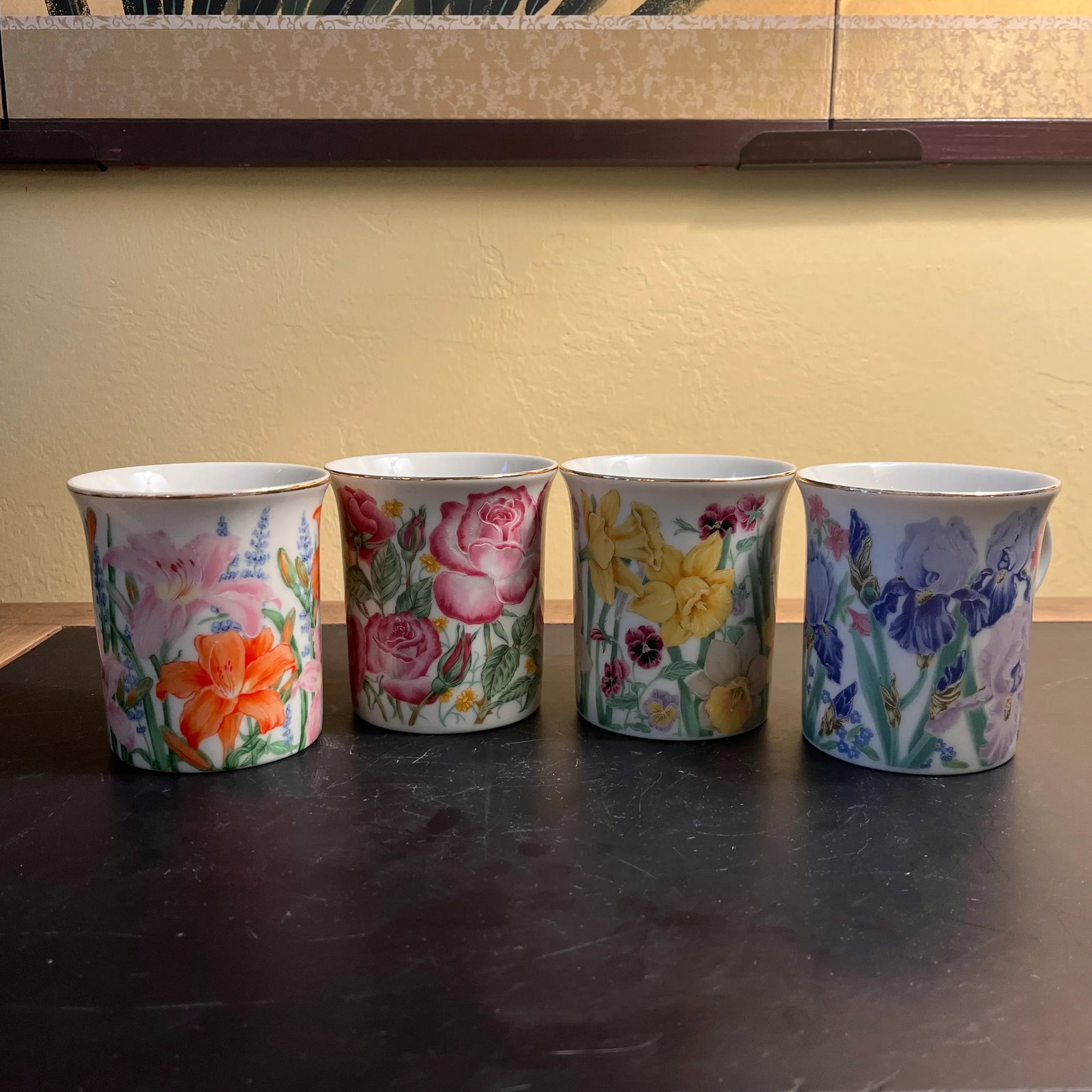 Lenox Bone China Mugs "The Flower Blossom Mug Collection" by Susanne Clee - 13