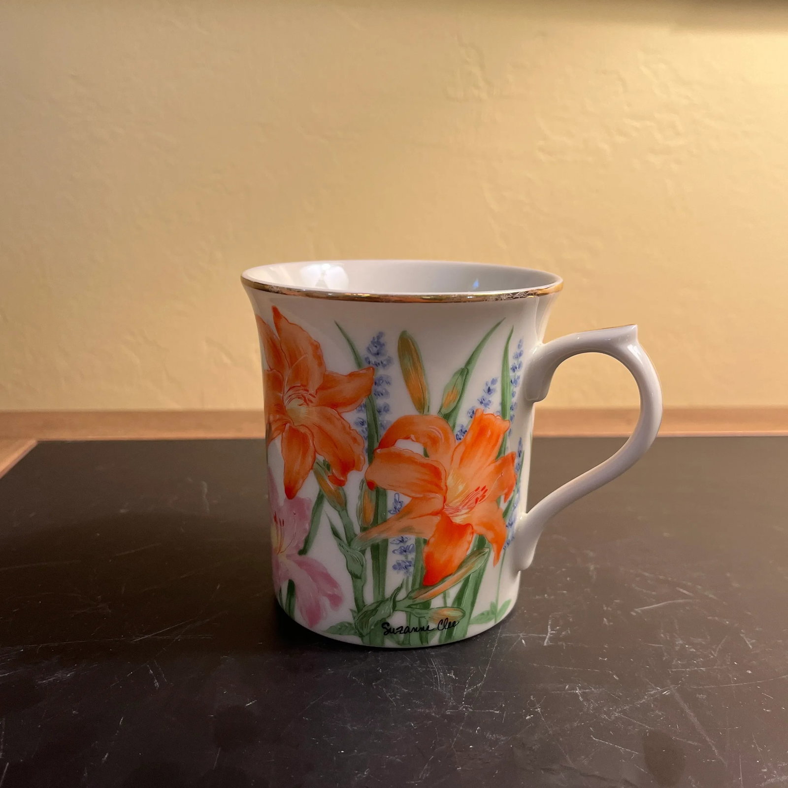 Lenox Bone China Mugs "The Flower Blossom Mug Collection" by Susanne Clee - 7