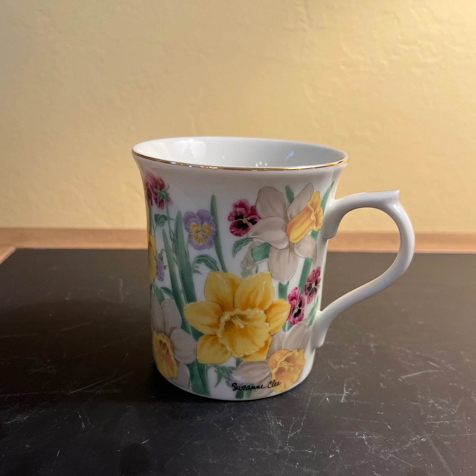 Lenox Bone China Mugs "The Flower Blossom Mug Collection" by Susanne Clee - 9